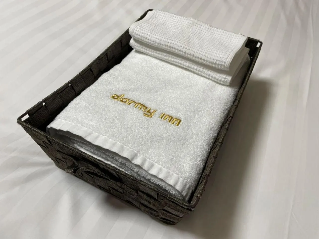 towels in Dormy Inn Kagoshima