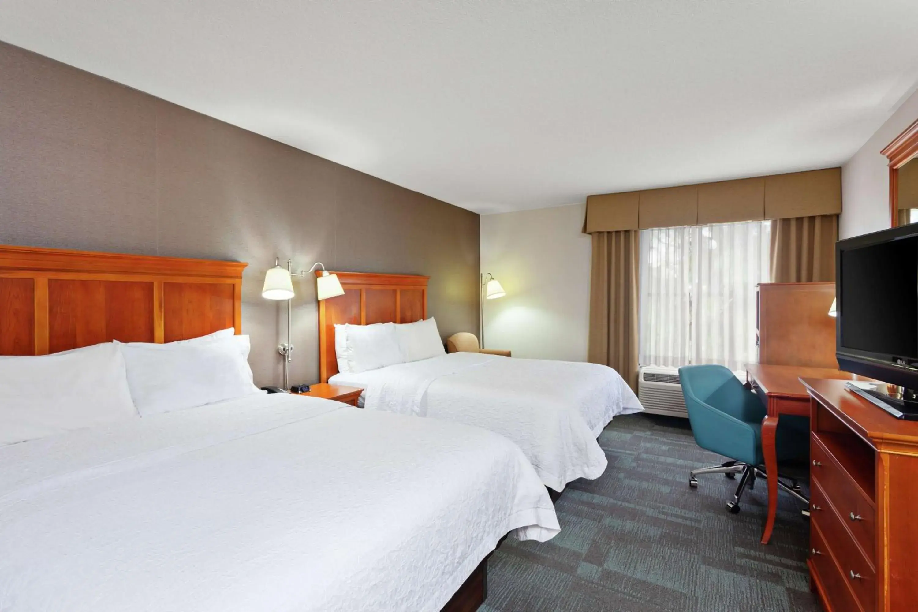 Room with Two Queen Beds - Non-Smoking in Hampton Inn San Marcos Room with Two Queen Beds - Non-Smoking in Hampton Inn San Marcos