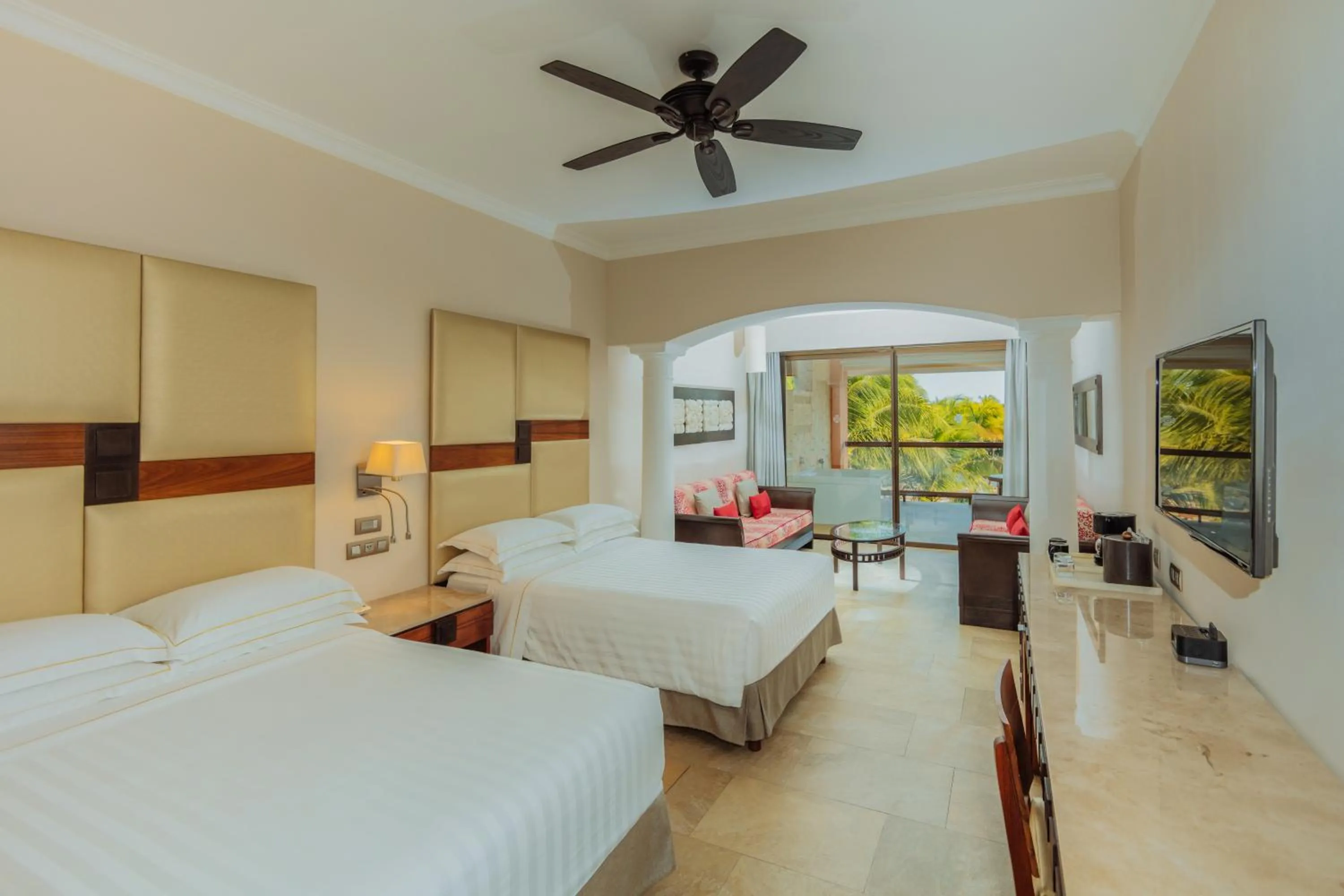 Photo of the whole room, Bed in Barceló Maya Caribe - All Inclusive