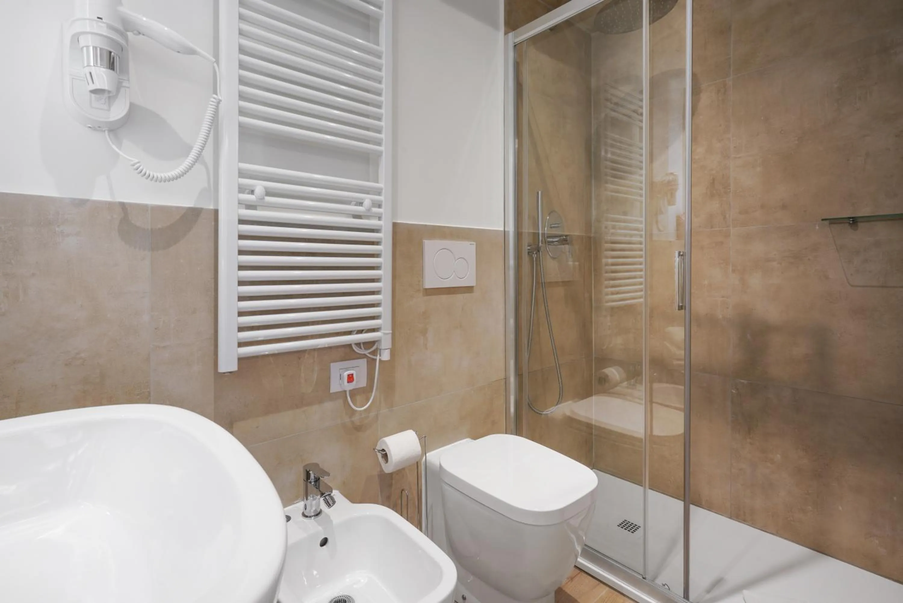 Bathroom in B&B Le Stanze del Duomo