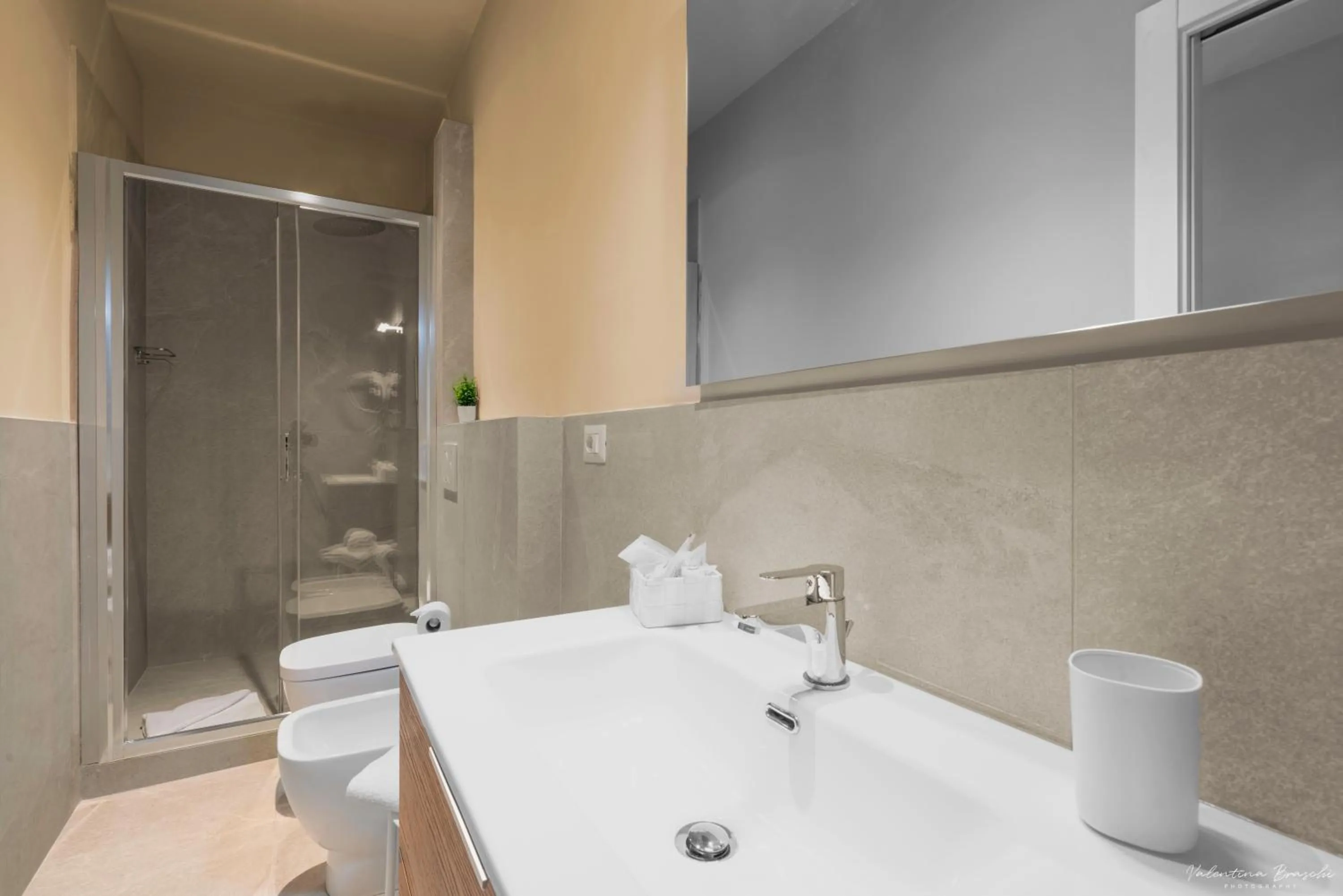 Bathroom in B&B Le Stanze del Duomo