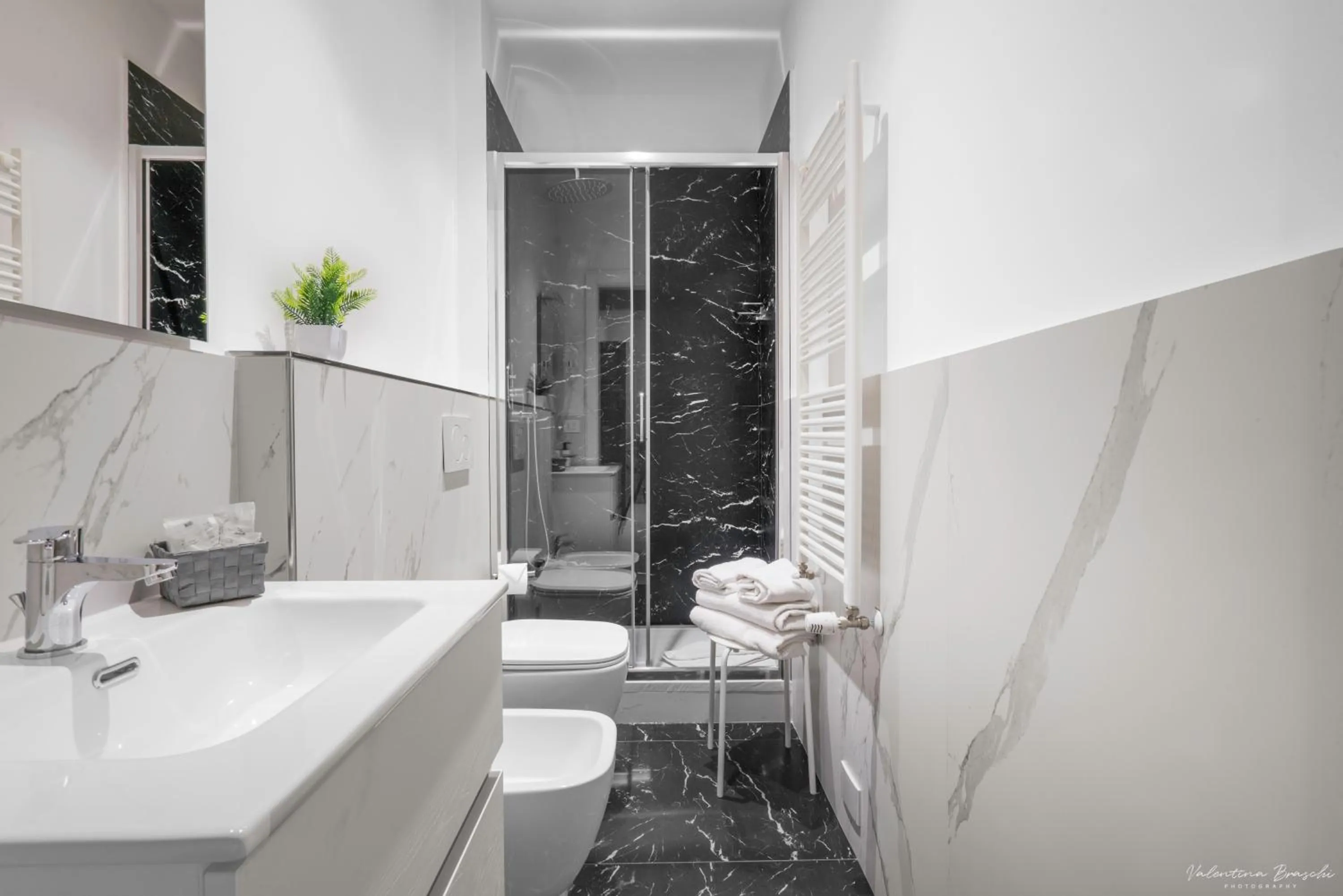 Bathroom in B&B Le Stanze del Duomo