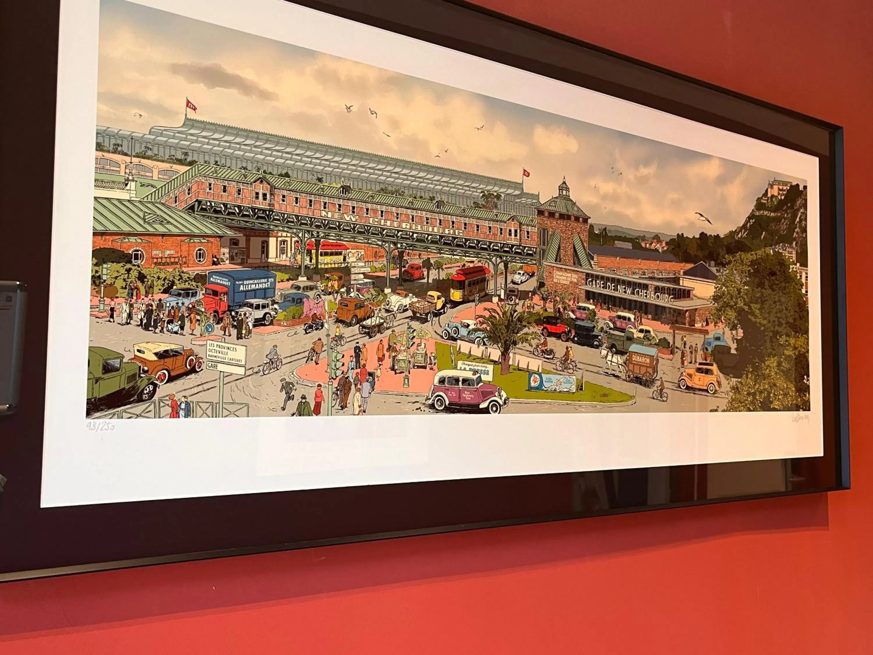 Lobby or reception in Hotel Angleterre