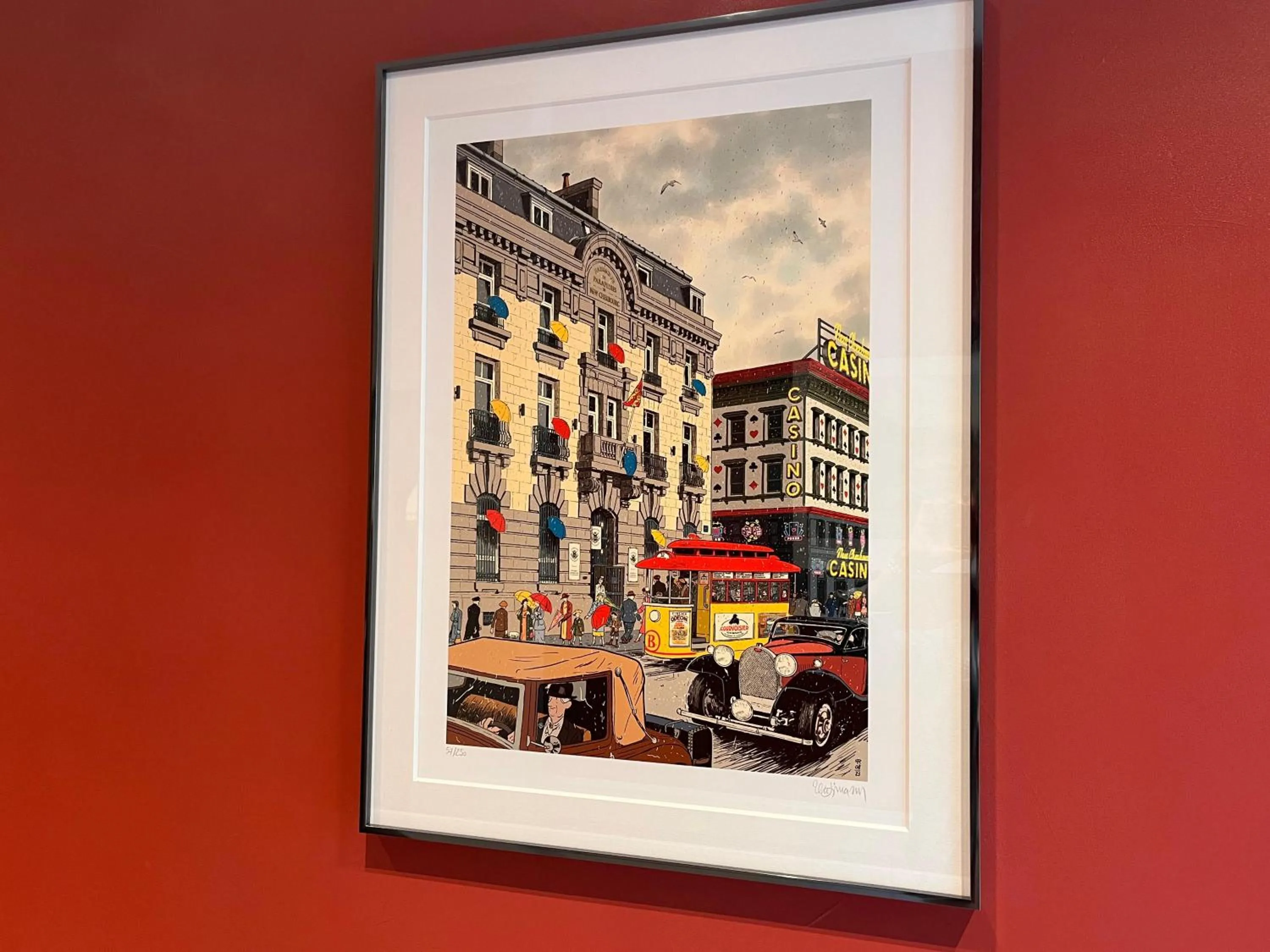 Lobby or reception in Hotel Angleterre