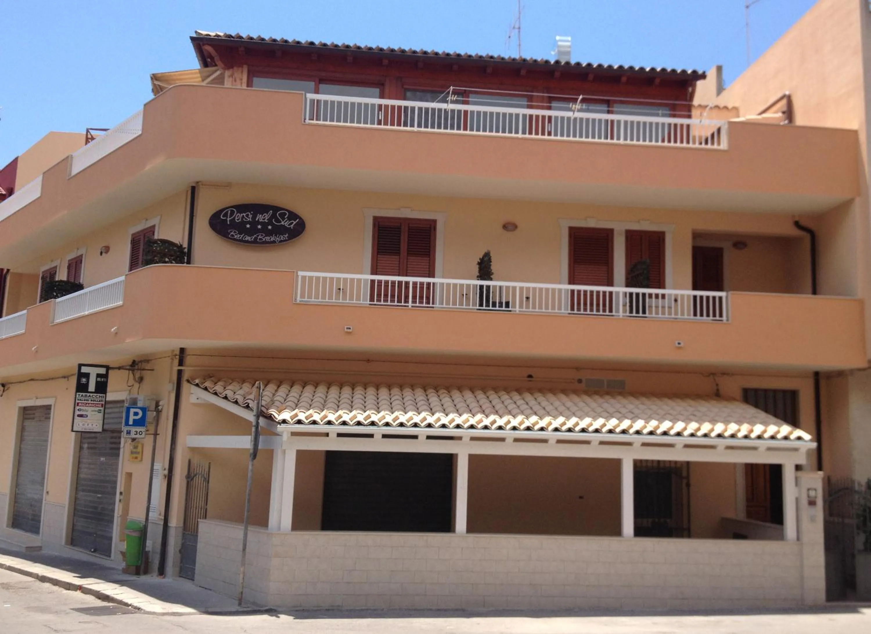 Facade/entrance in B&B Persi Nel Sud, Pozzallo