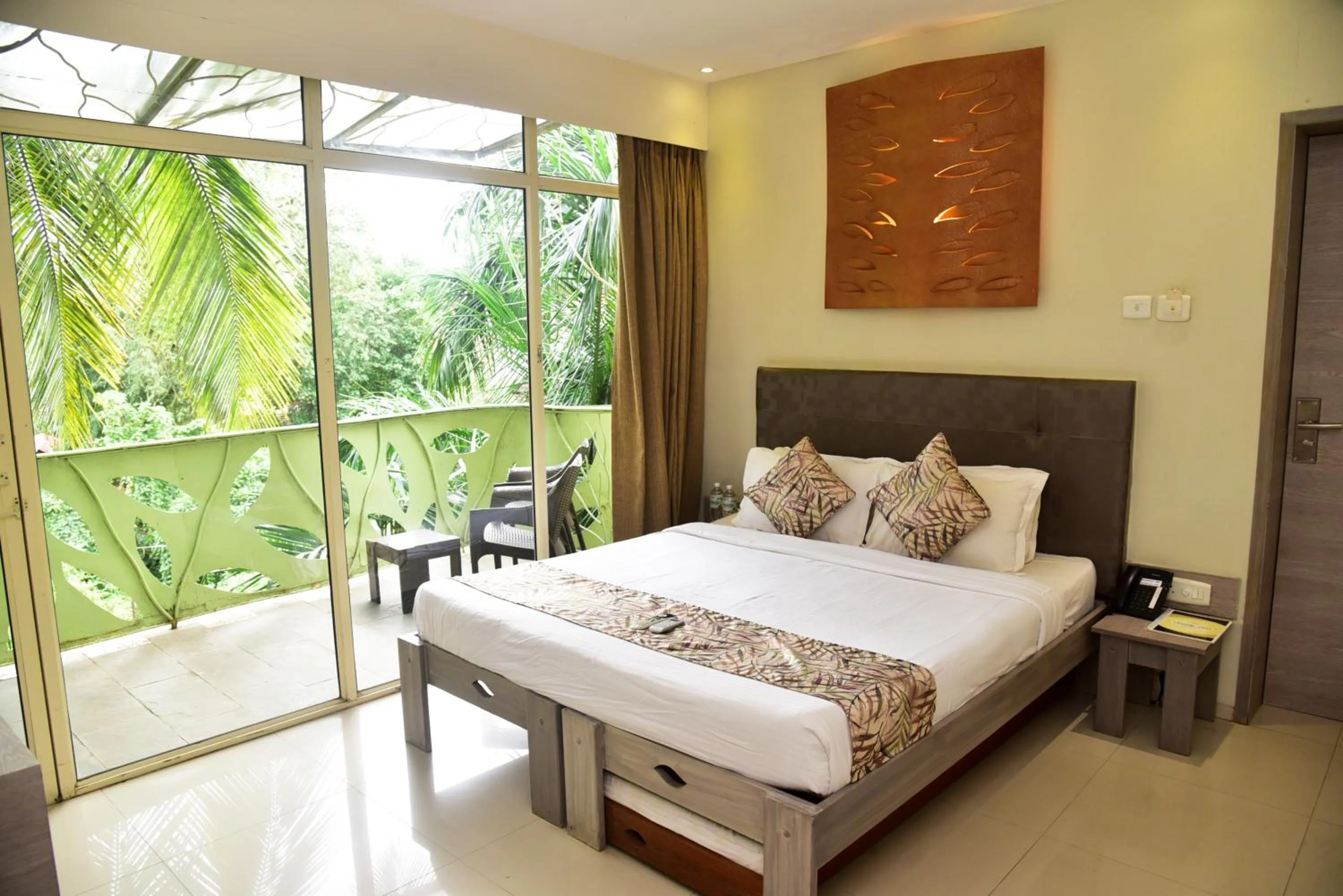 Bedroom, Bed in Sharanam Green Resort