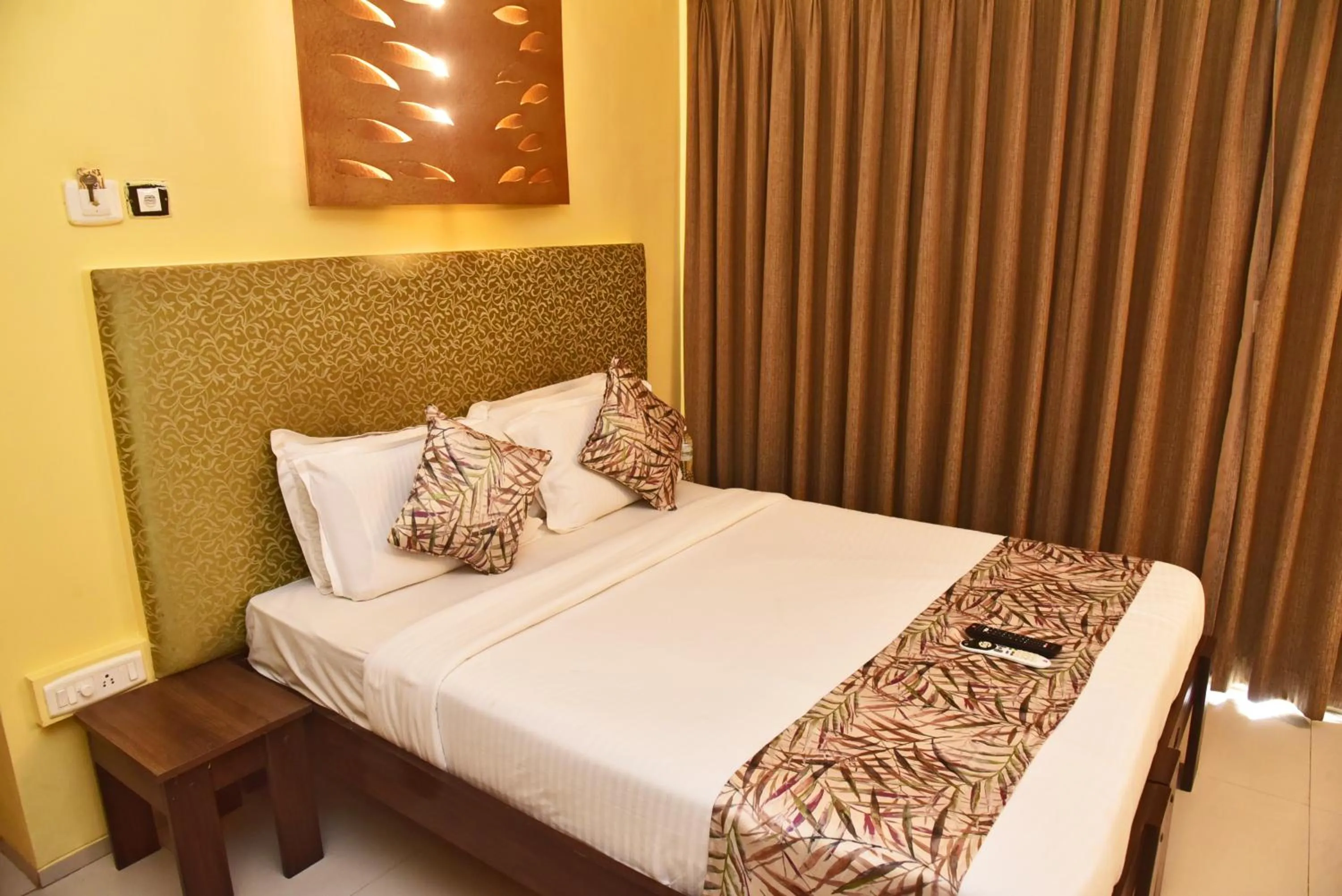 Bedroom, Bed in Sharanam Green Resort