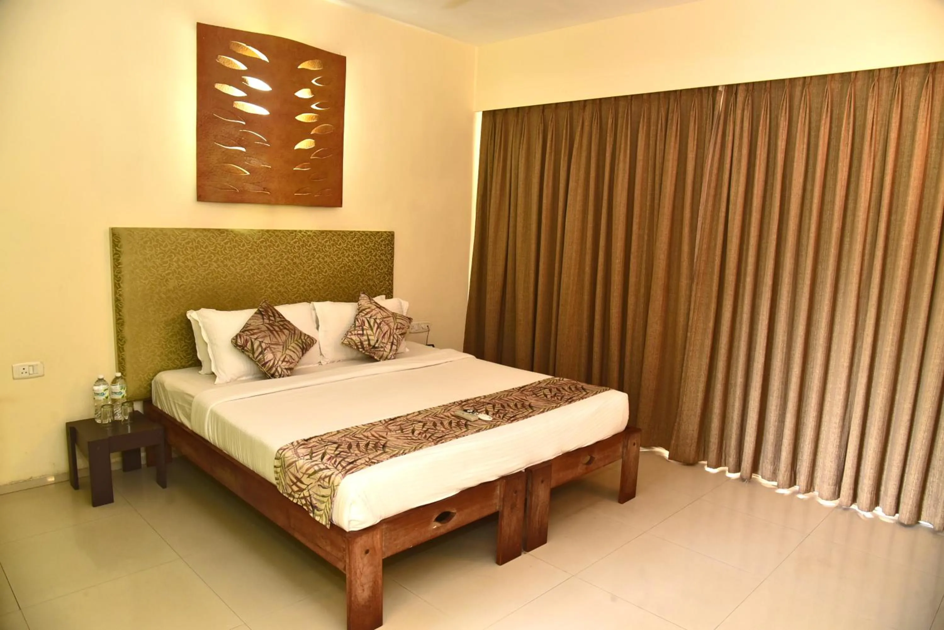 Bedroom, Bed in Sharanam Green Resort
