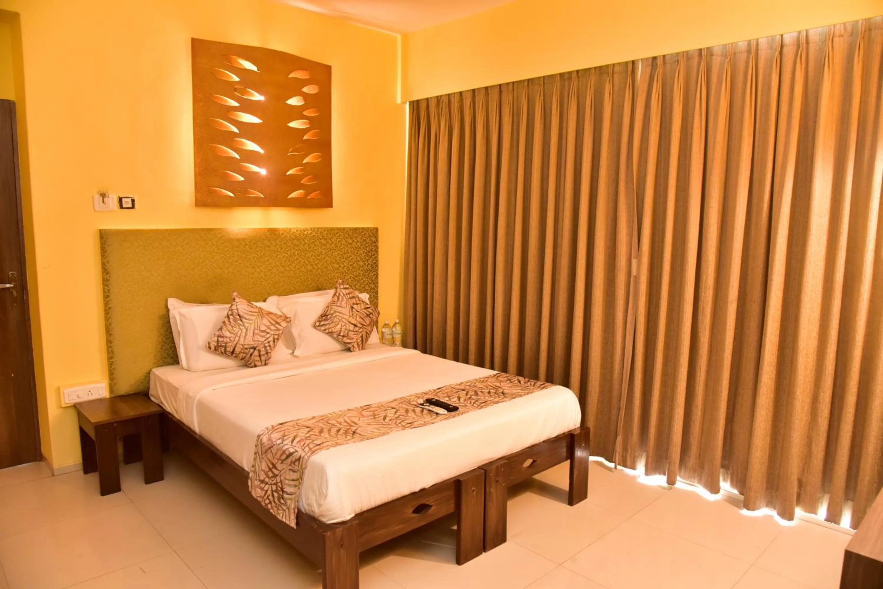 Bedroom, Bed in Sharanam Green Resort