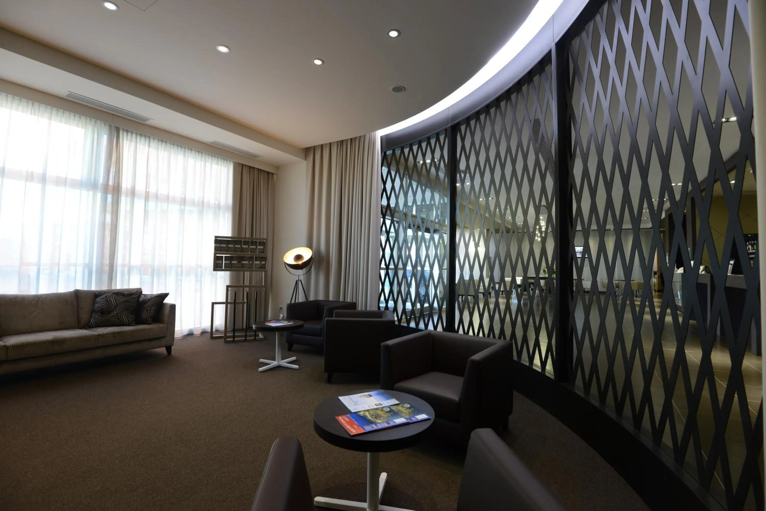 Lobby or reception in Best Western Premier CHC Airport