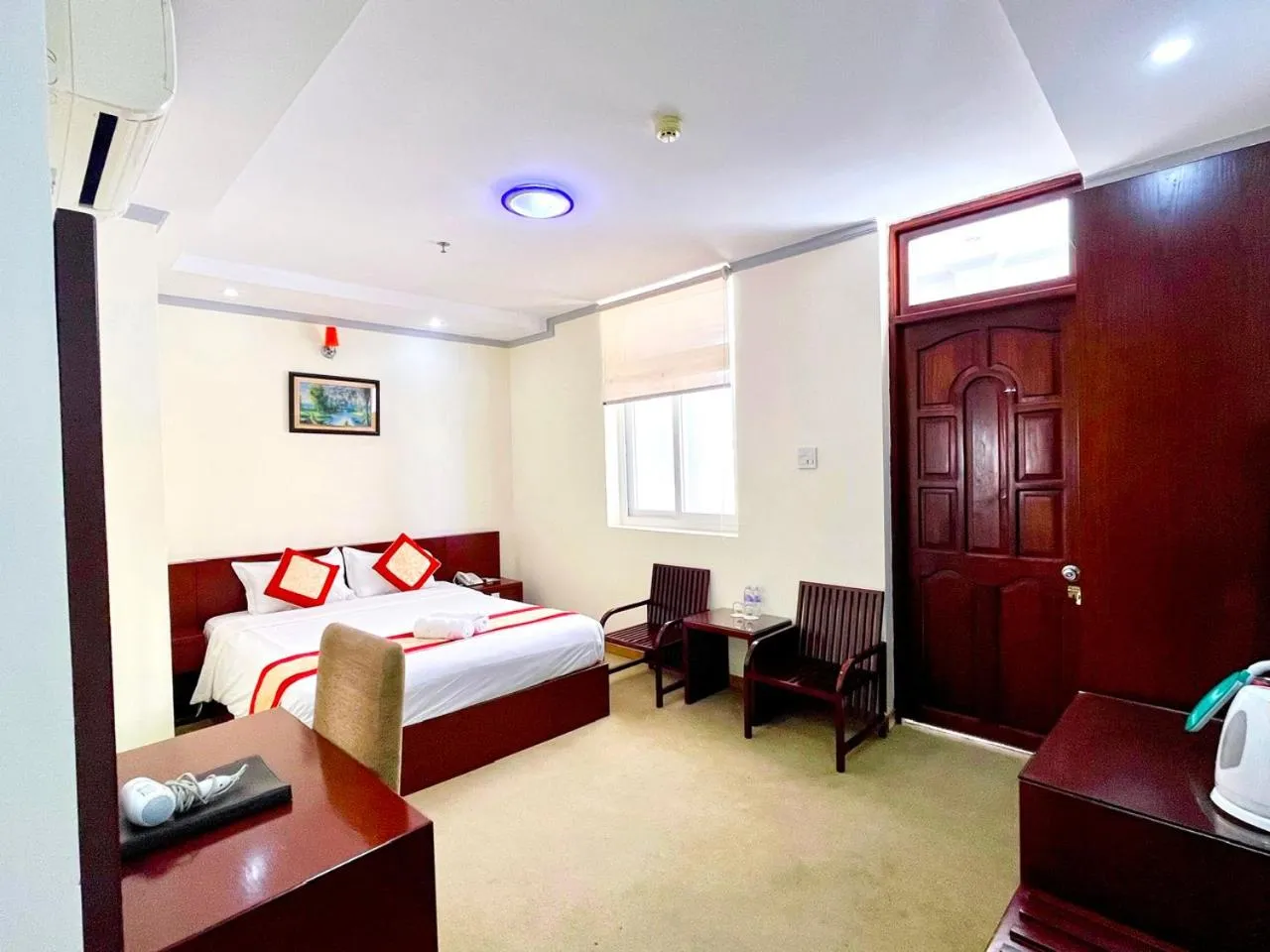 Bed in Asia Hotel Can Tho