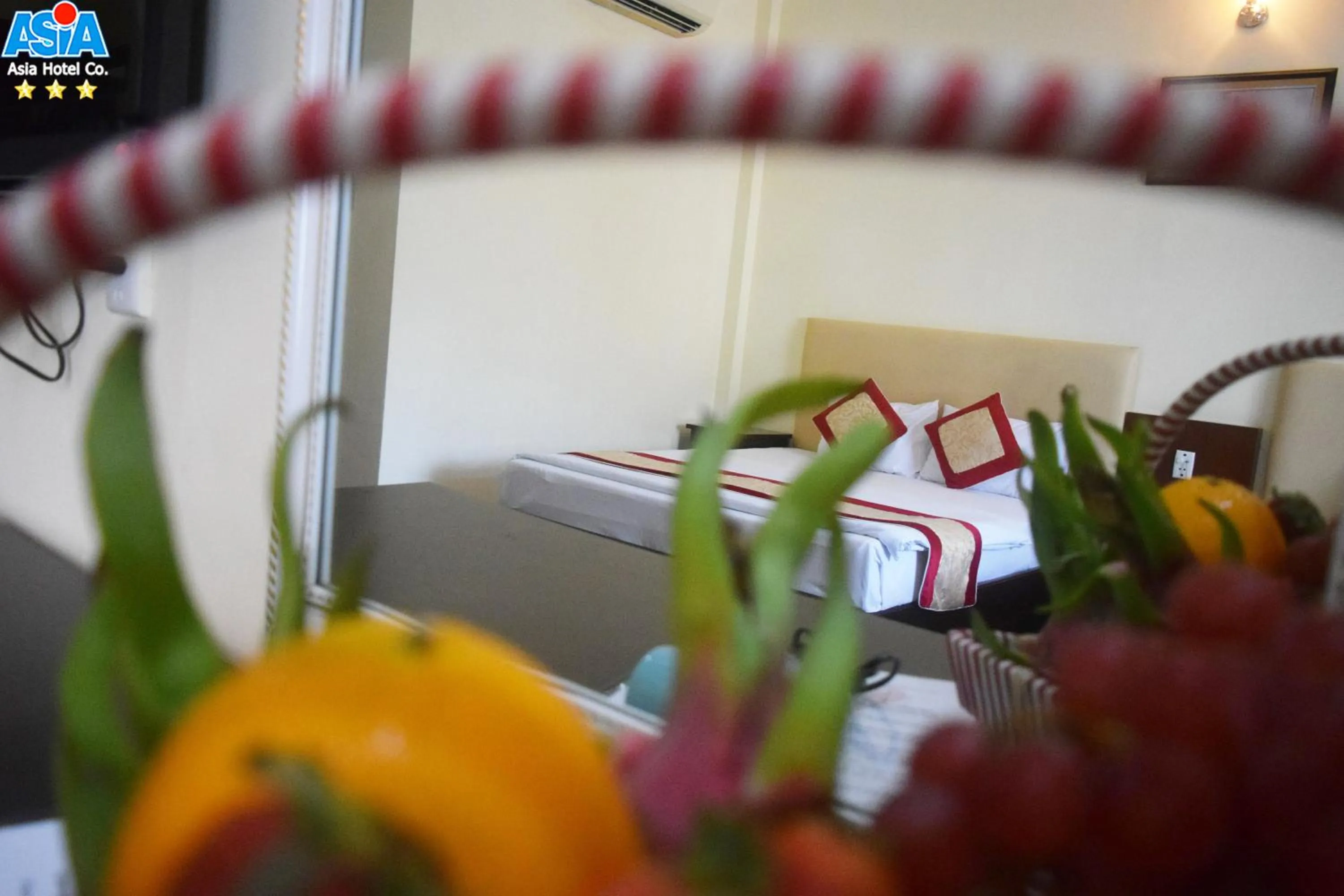 Bed in Asia Hotel Can Tho