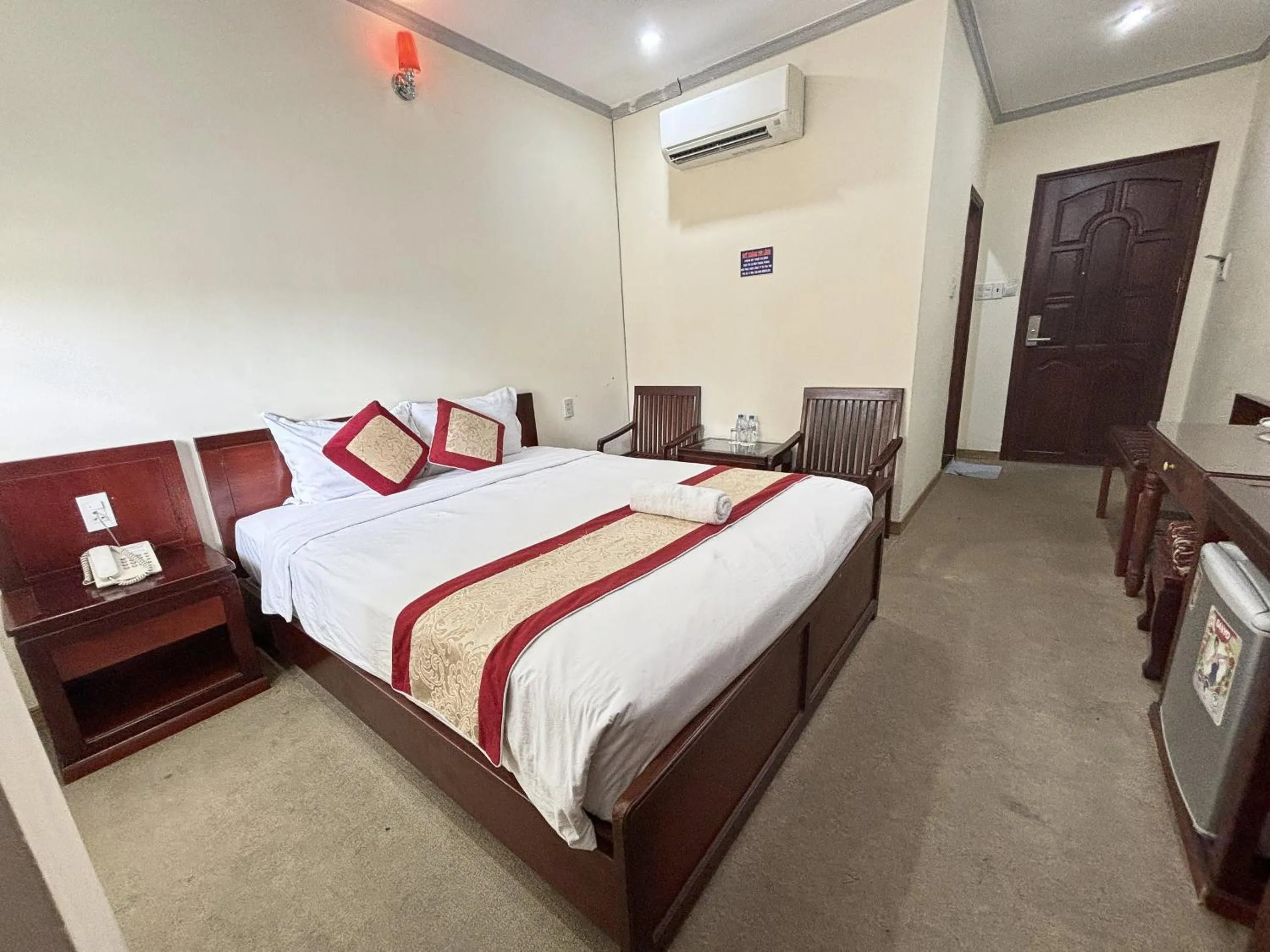 Bed in Asia Hotel Can Tho