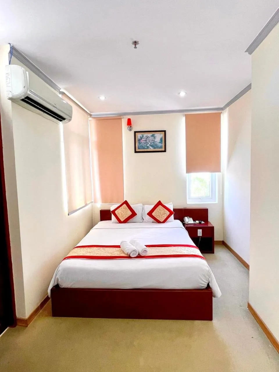 Bed in Asia Hotel Can Tho