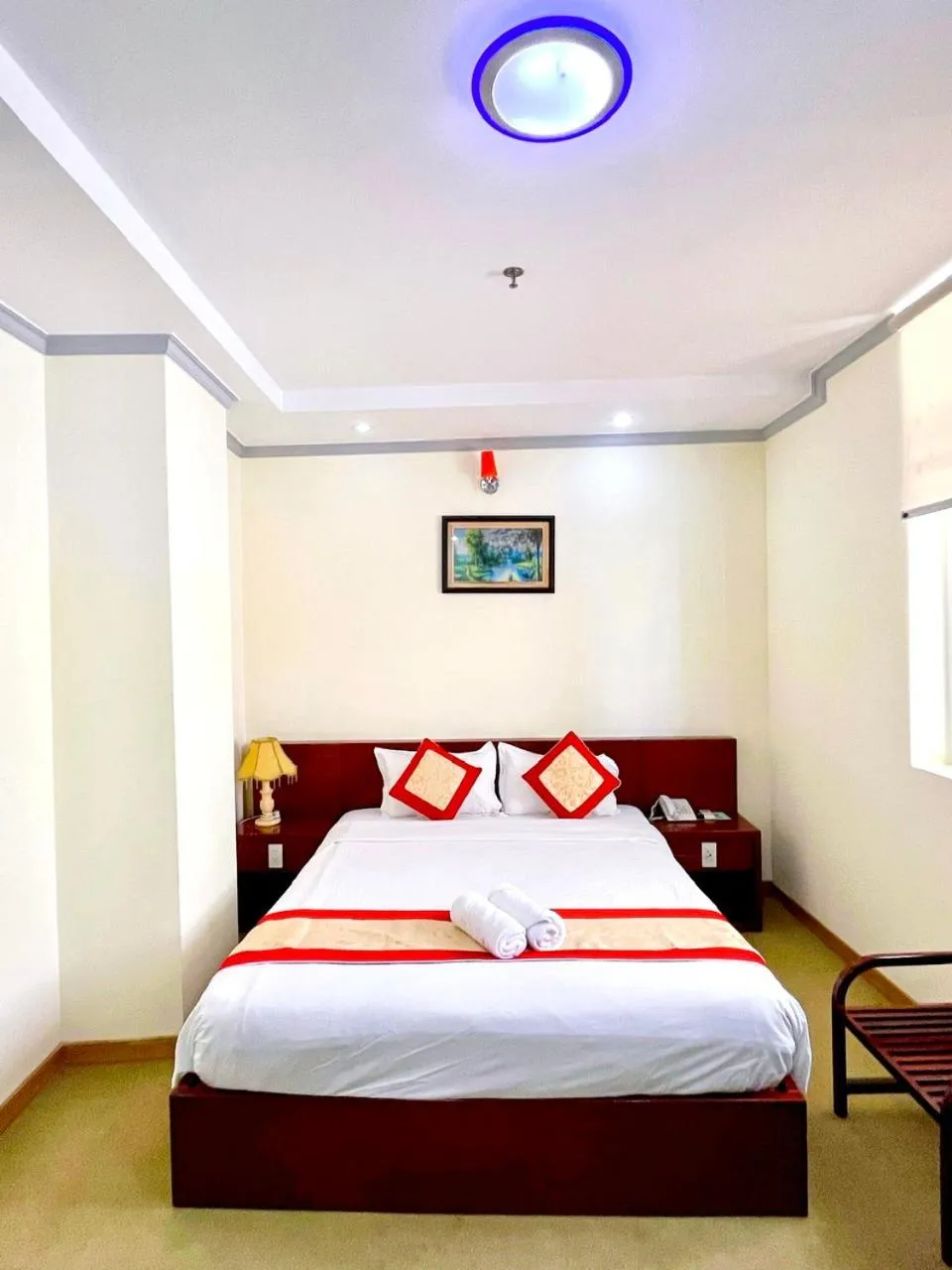 Bed in Asia Hotel Can Tho