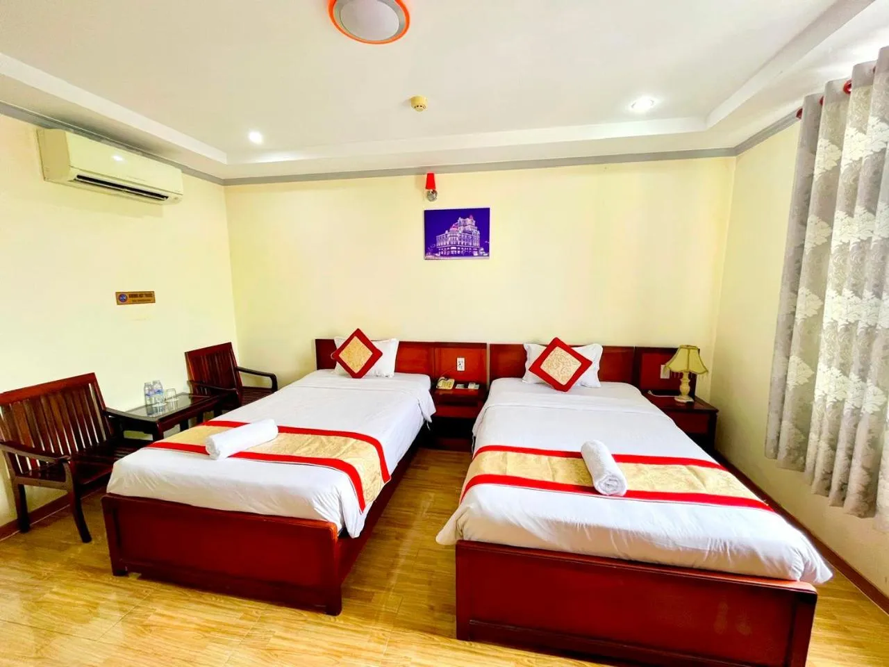 Bed in Asia Hotel Can Tho