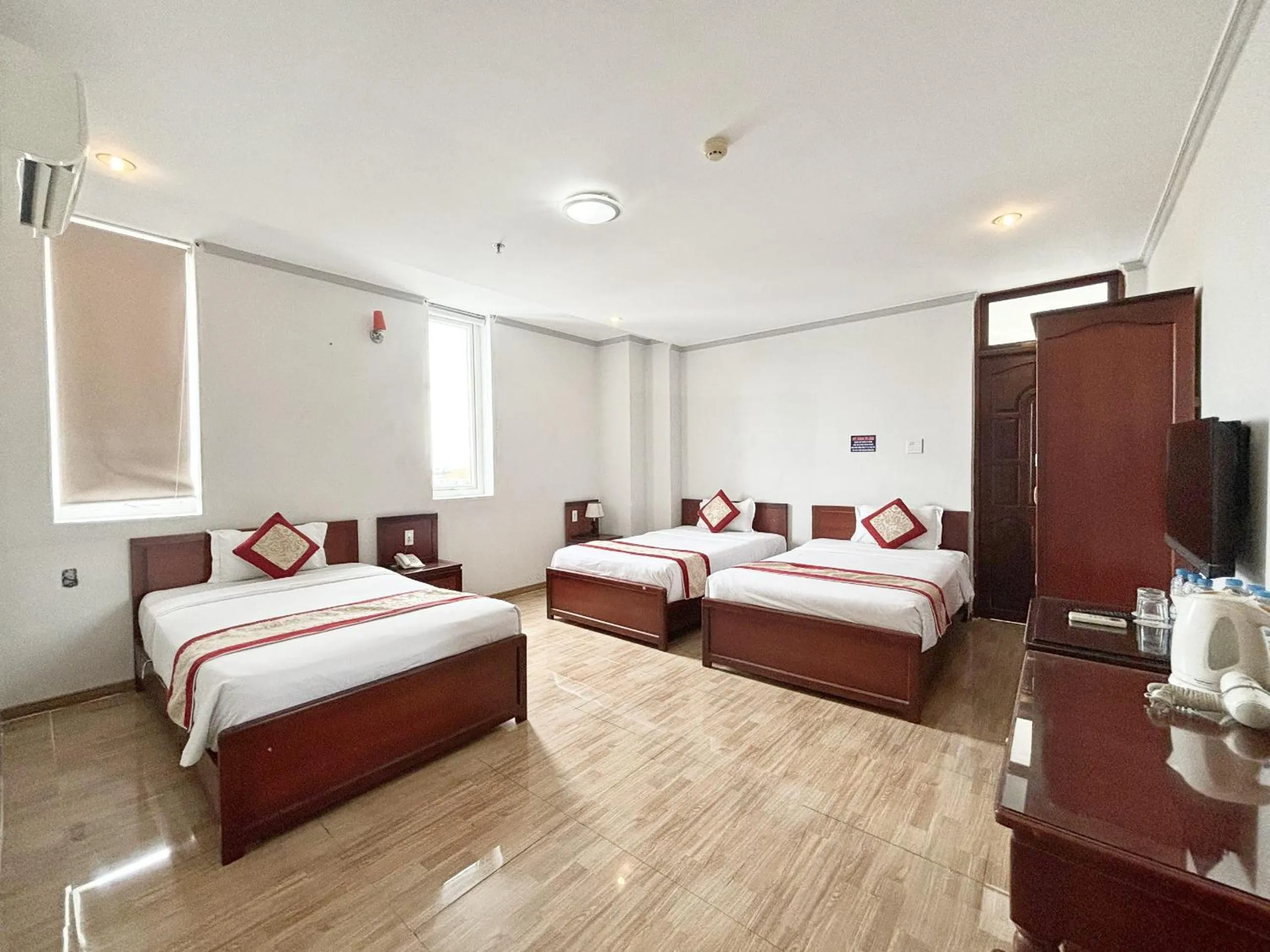 Bed in Asia Hotel Can Tho