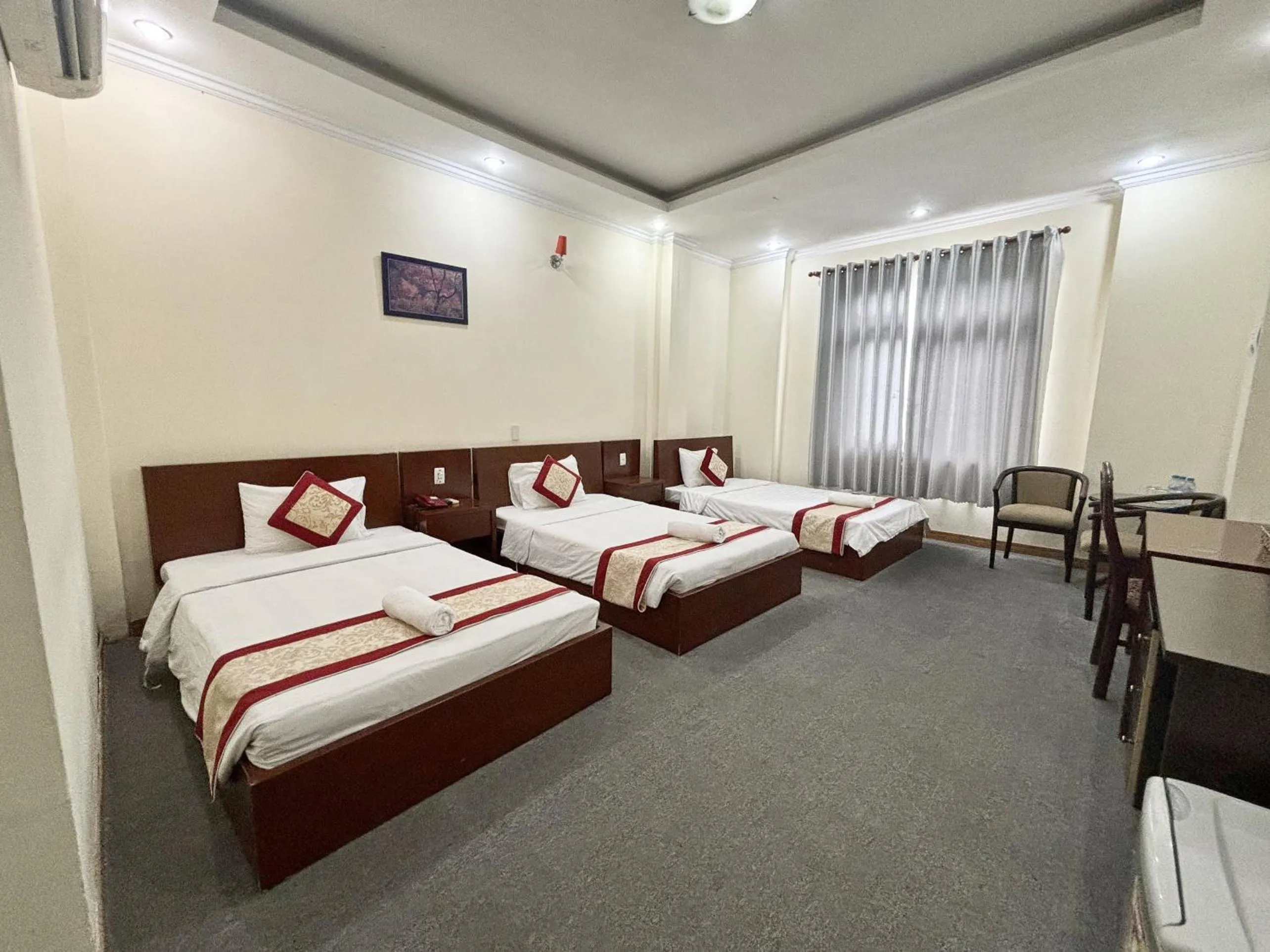 Bed in Asia Hotel Can Tho