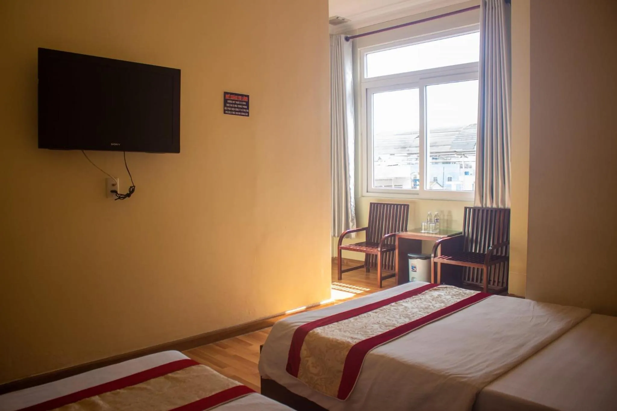 Bed in Asia Hotel Can Tho