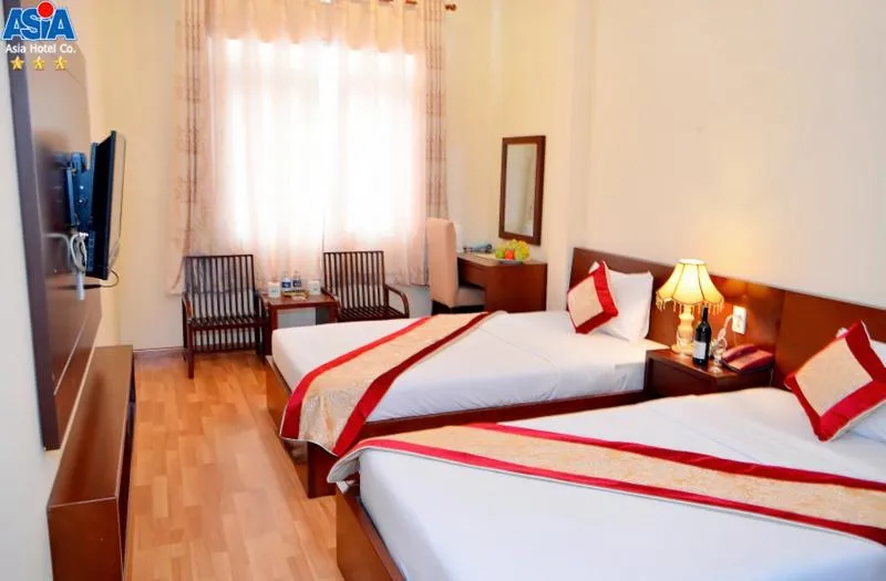 Bed in Asia Hotel Can Tho