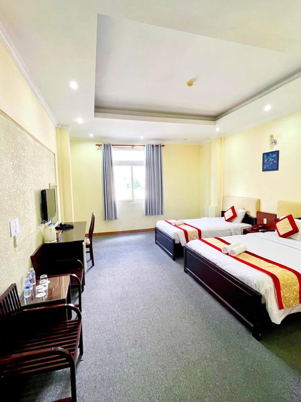 Bed in Asia Hotel Can Tho