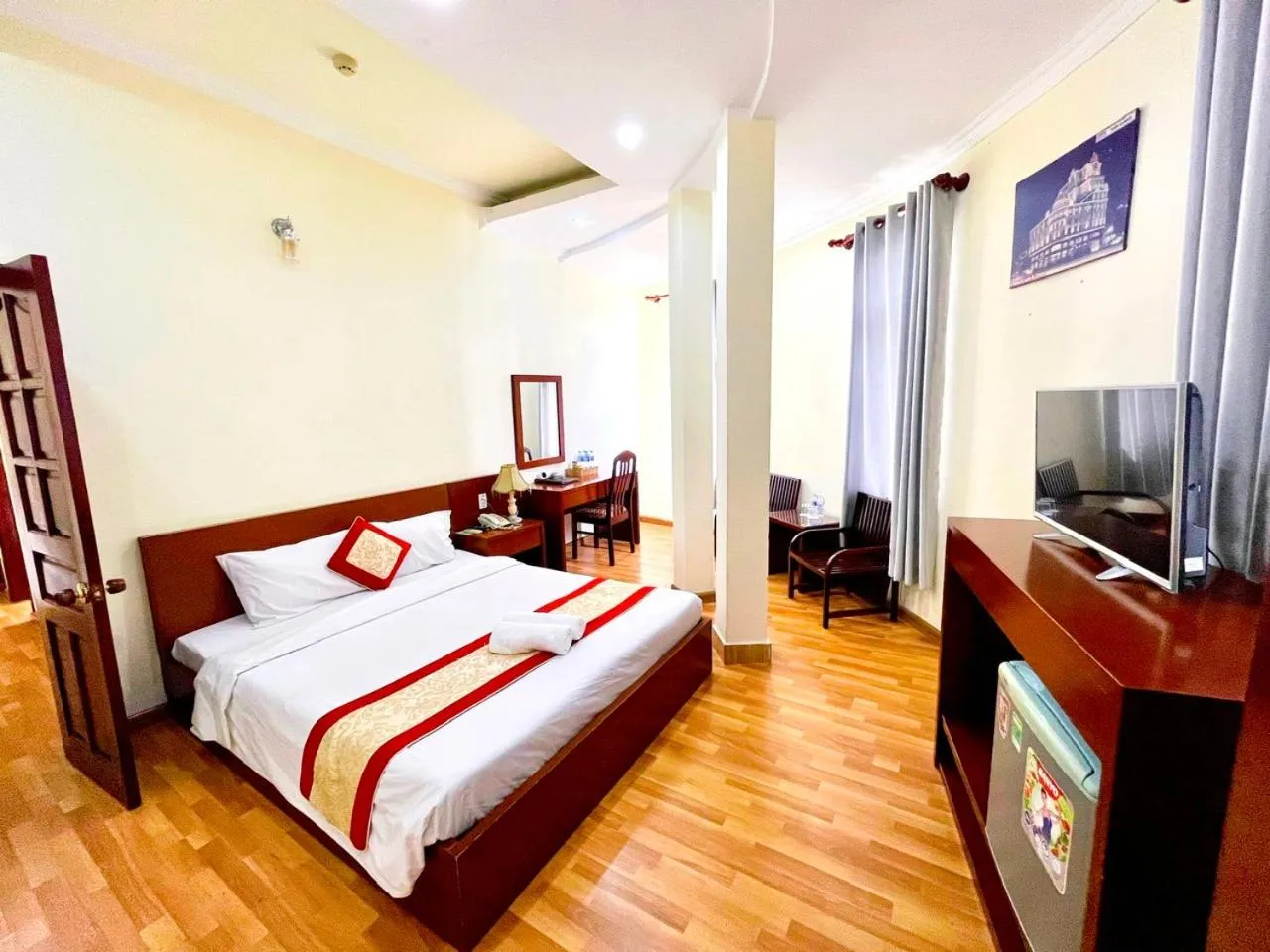 Bed in Asia Hotel Can Tho