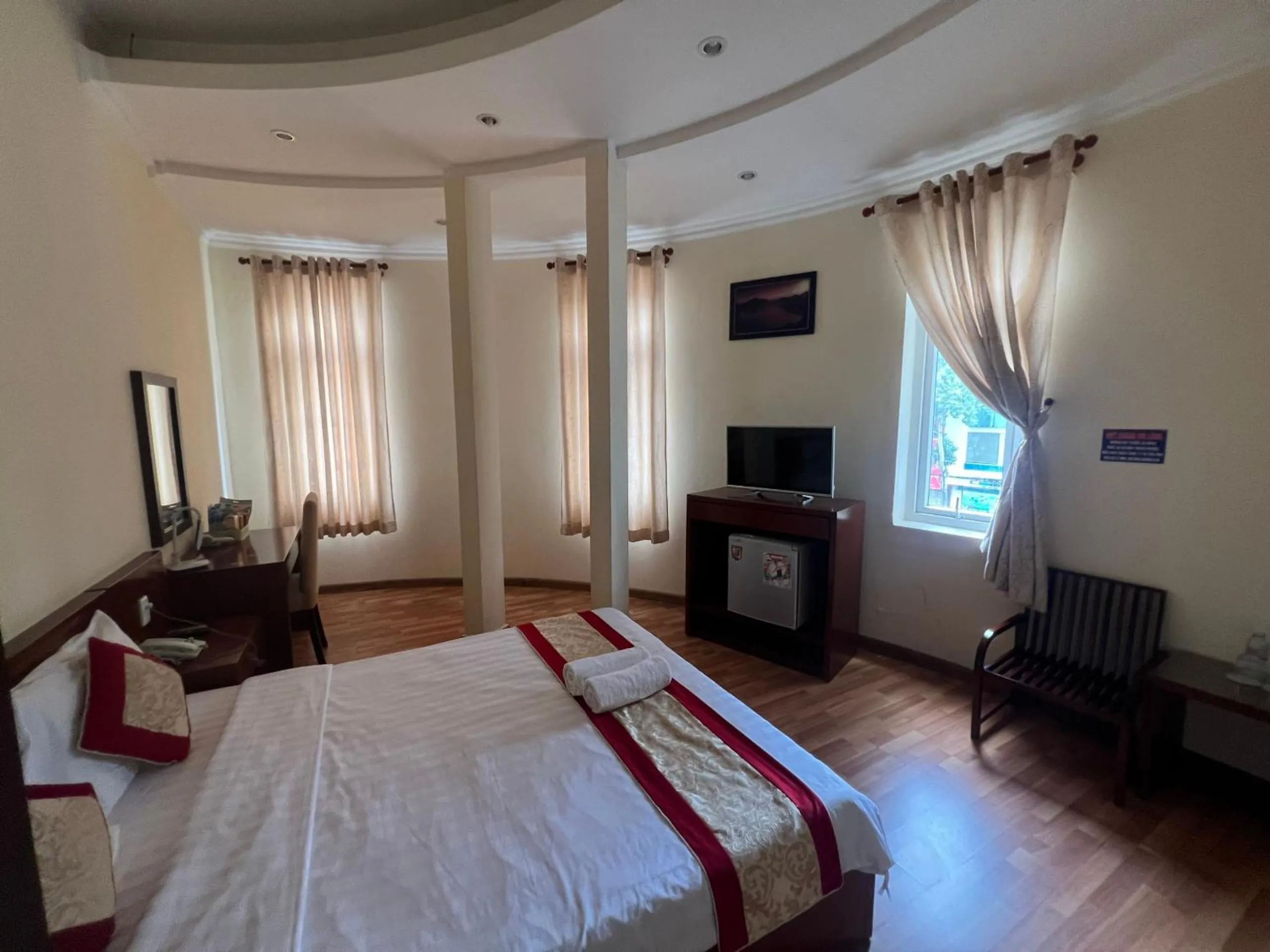 Bed in Asia Hotel Can Tho