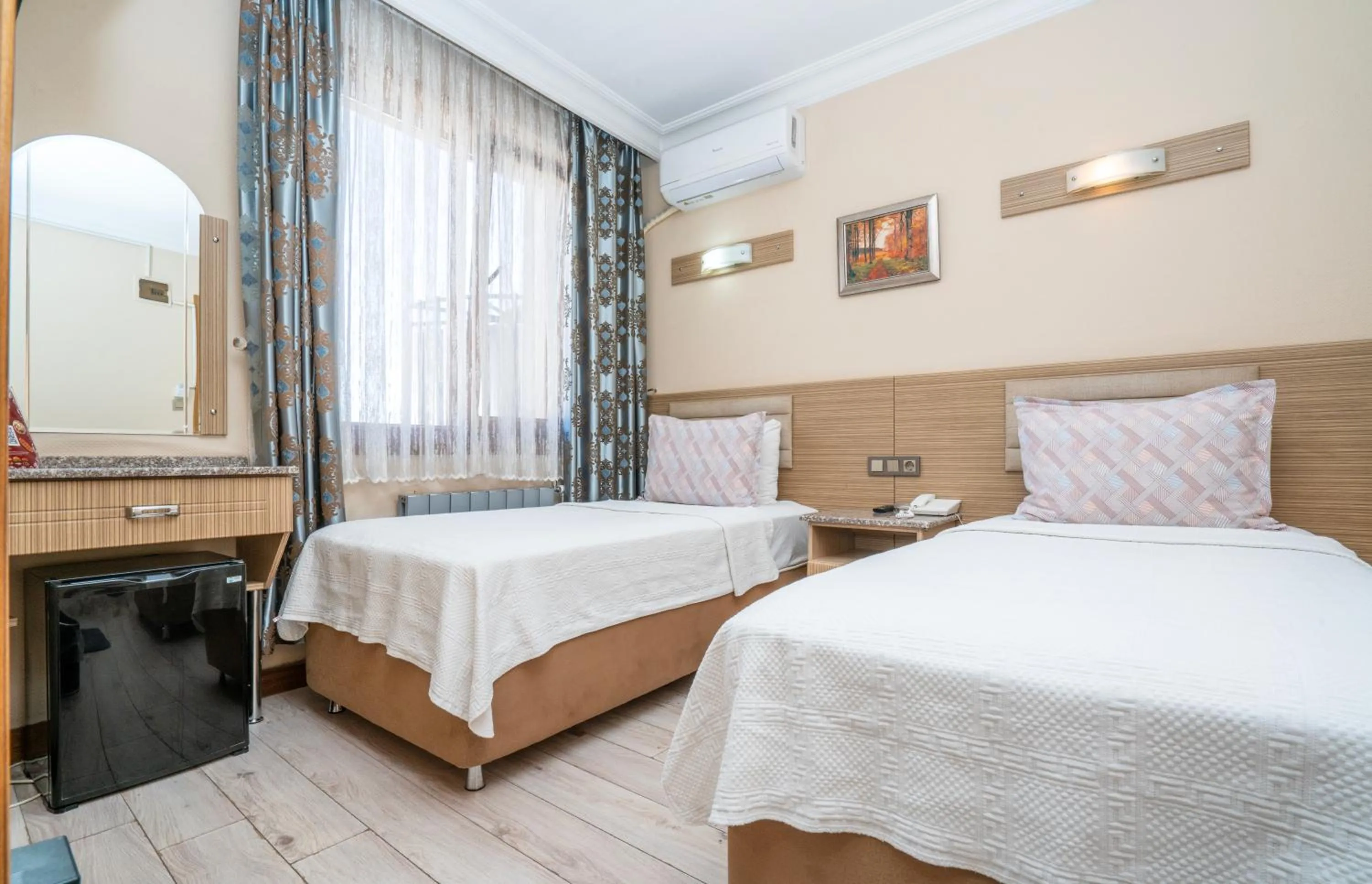 Bed in Grand Reis Hotel