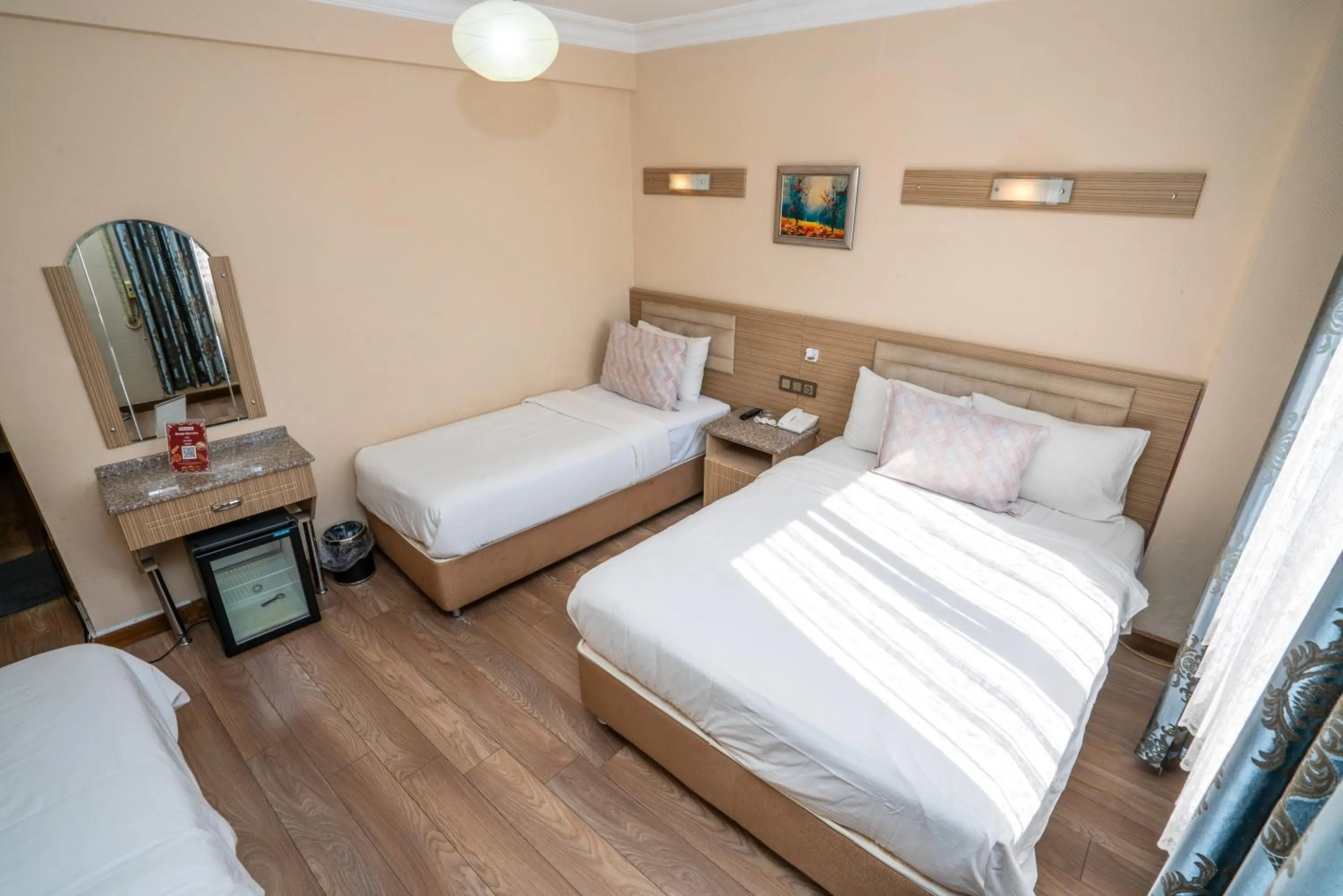 Bed in Grand Reis Hotel