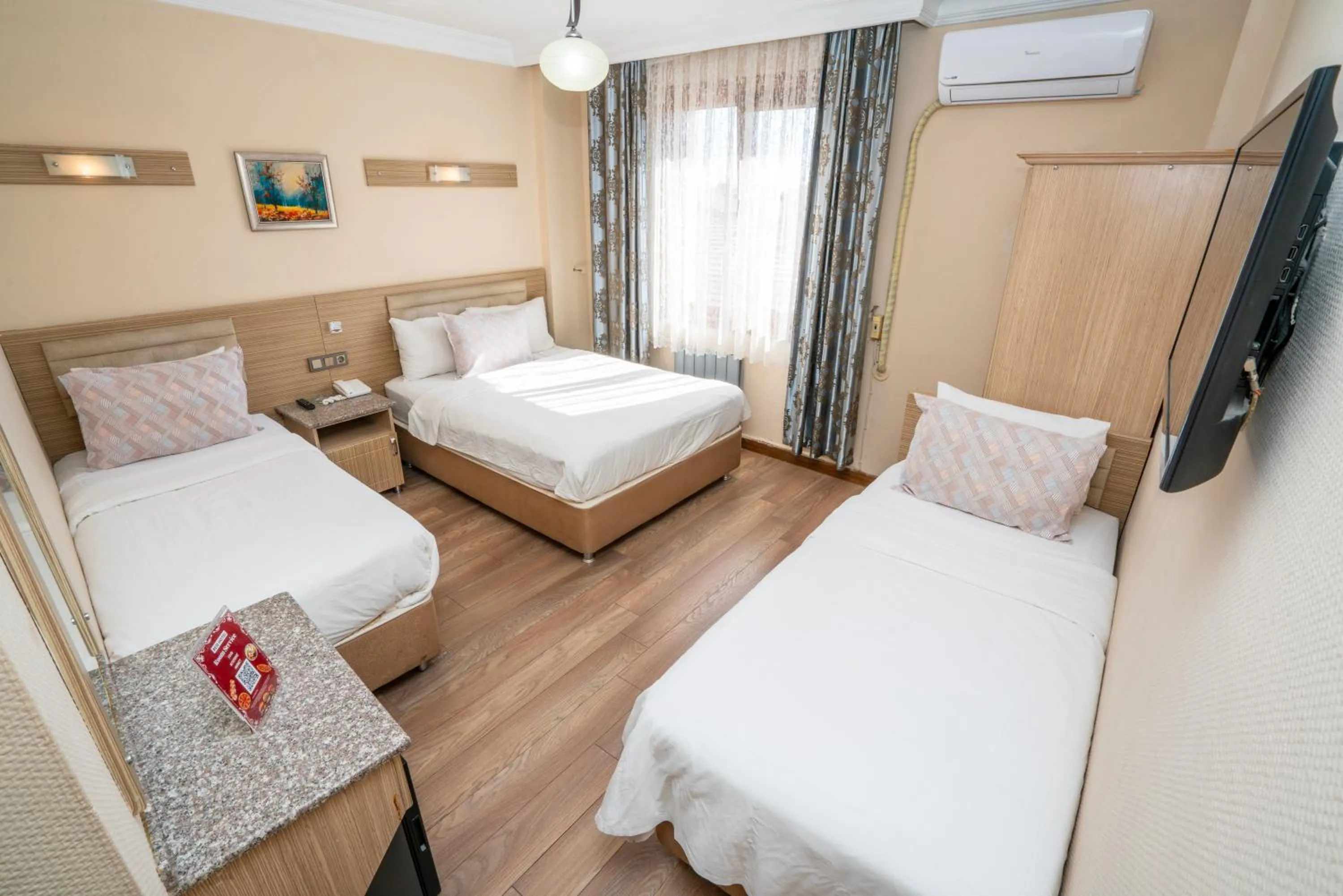 Bed in Grand Reis Hotel