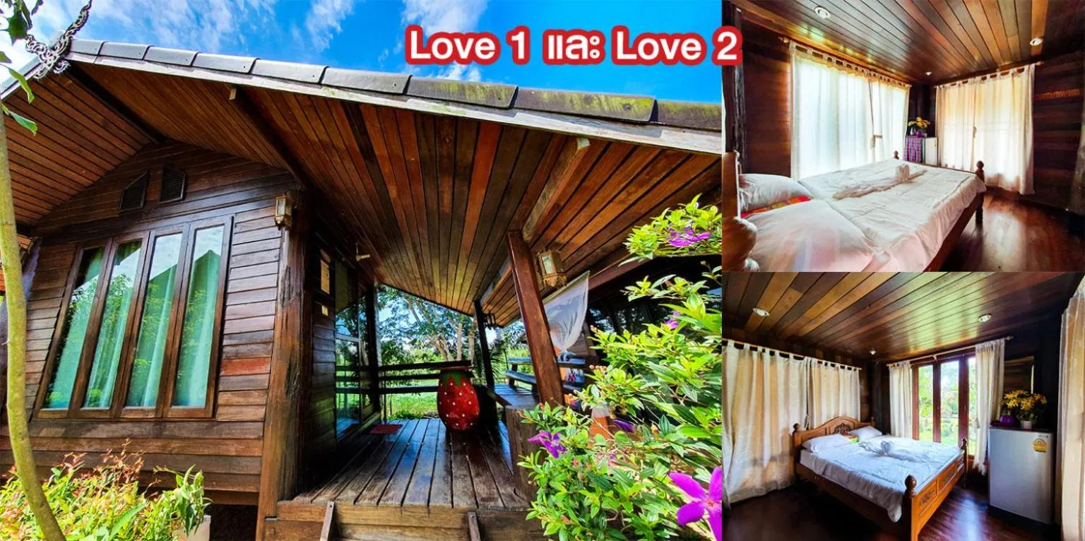 Bed in Wangnamkeaw Goodviewresort