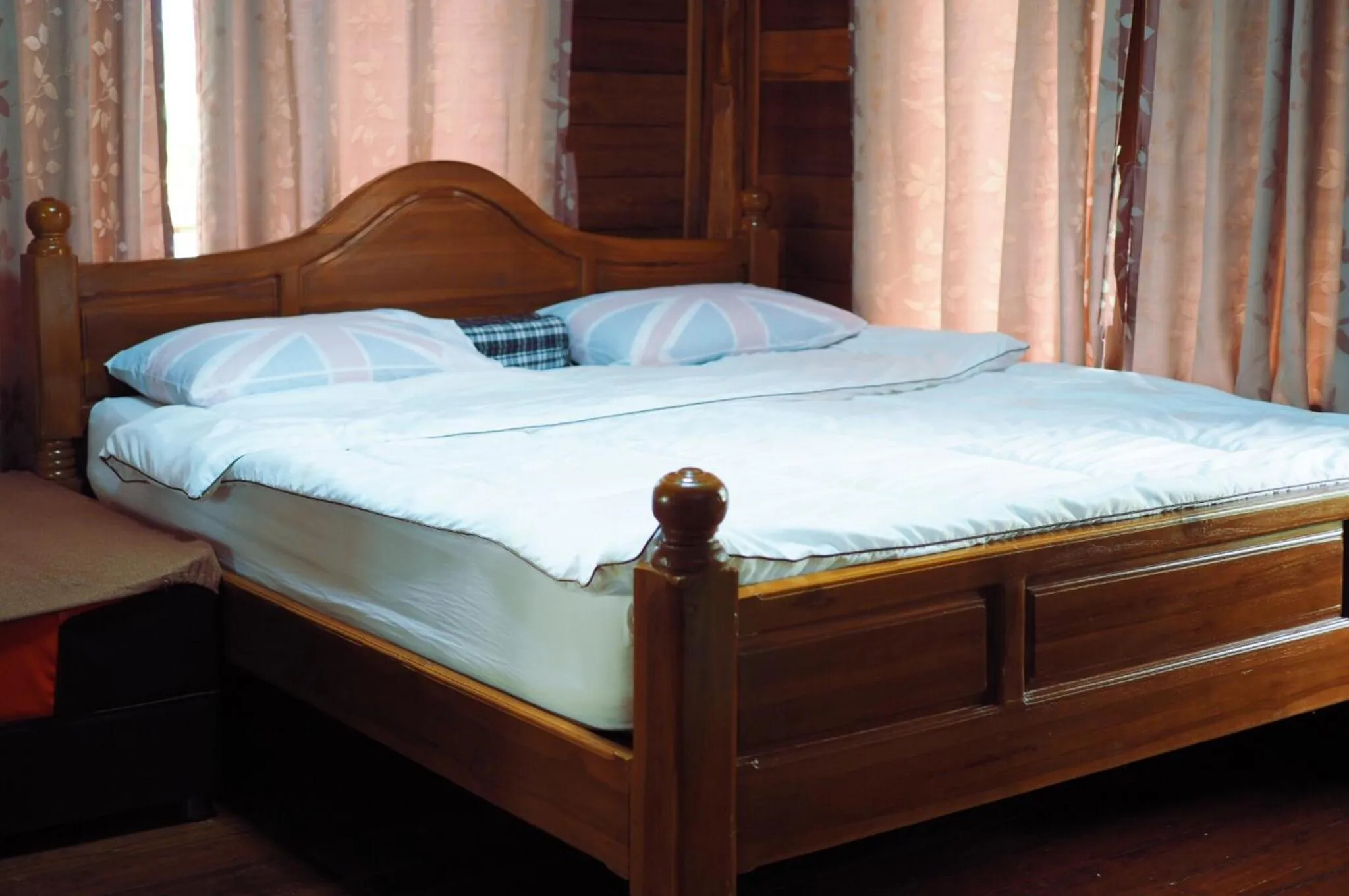 Bed in Wangnamkeaw Goodviewresort