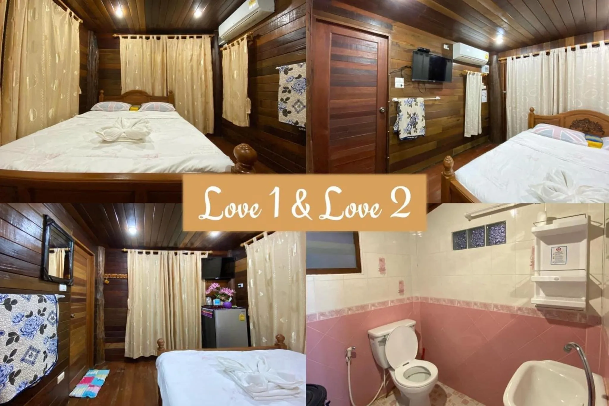 Bed in Wangnamkeaw Goodviewresort