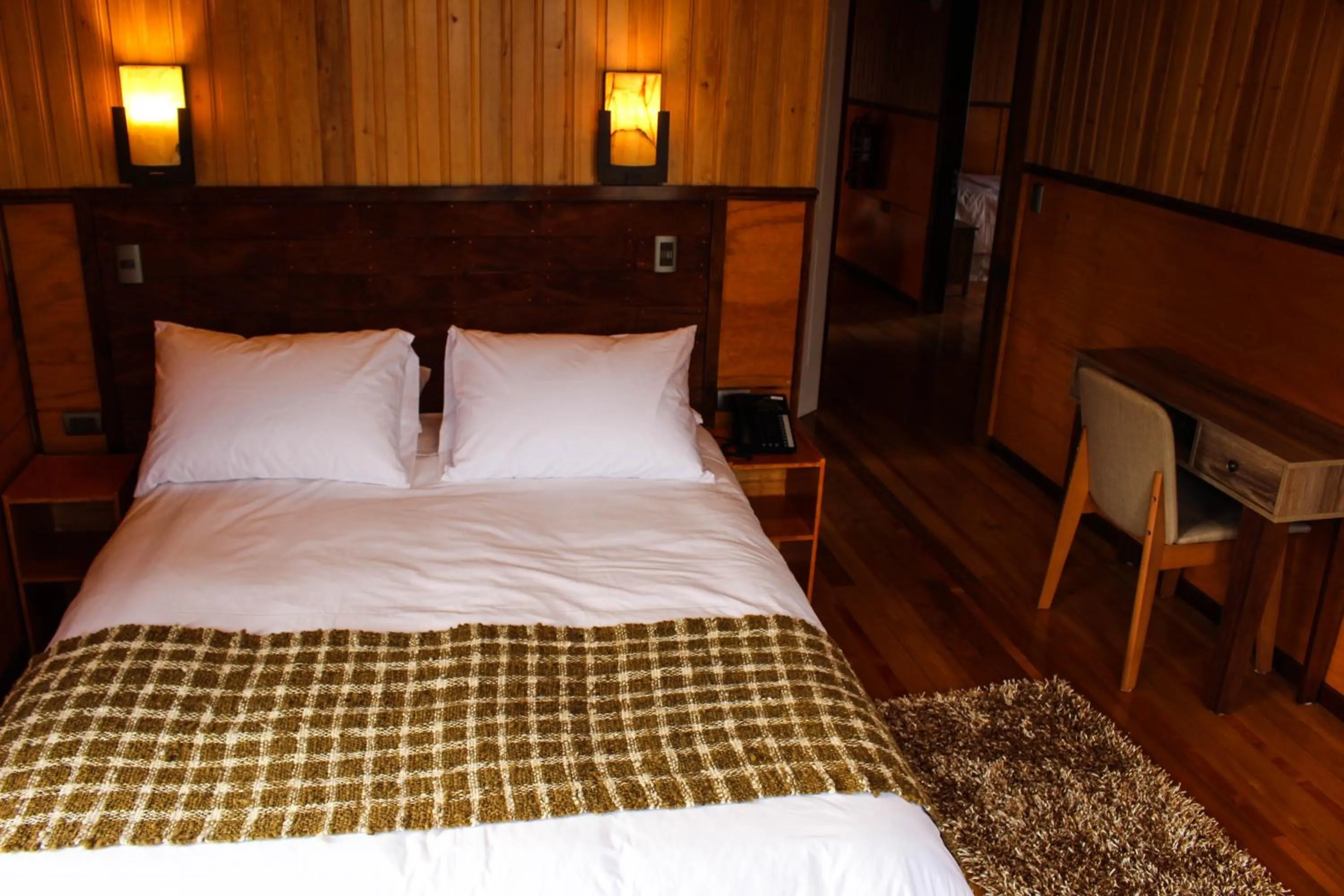 Bed in Hotel Aliwen