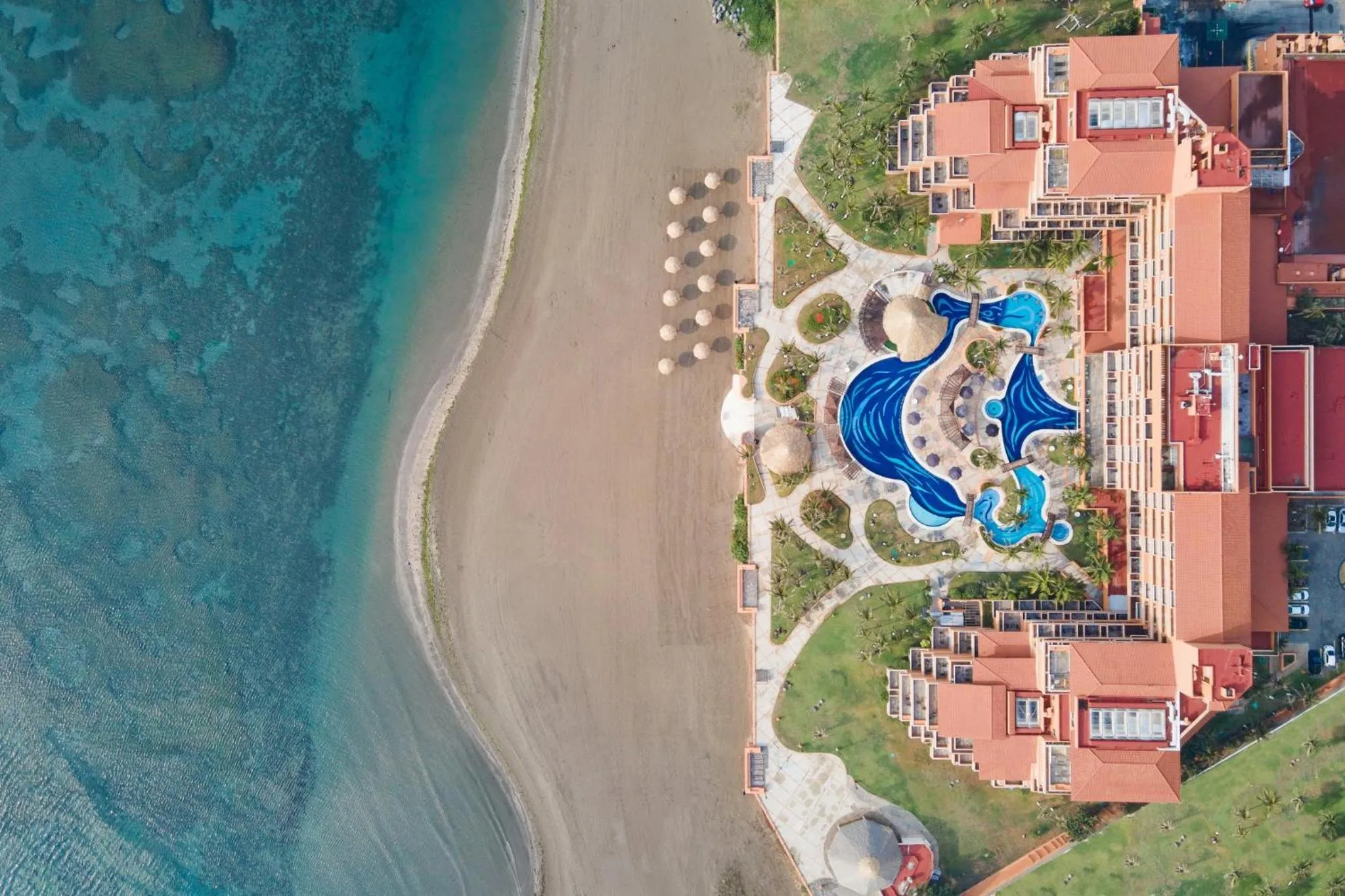 Bird's eye view in Grand Fiesta Americana Veracruz