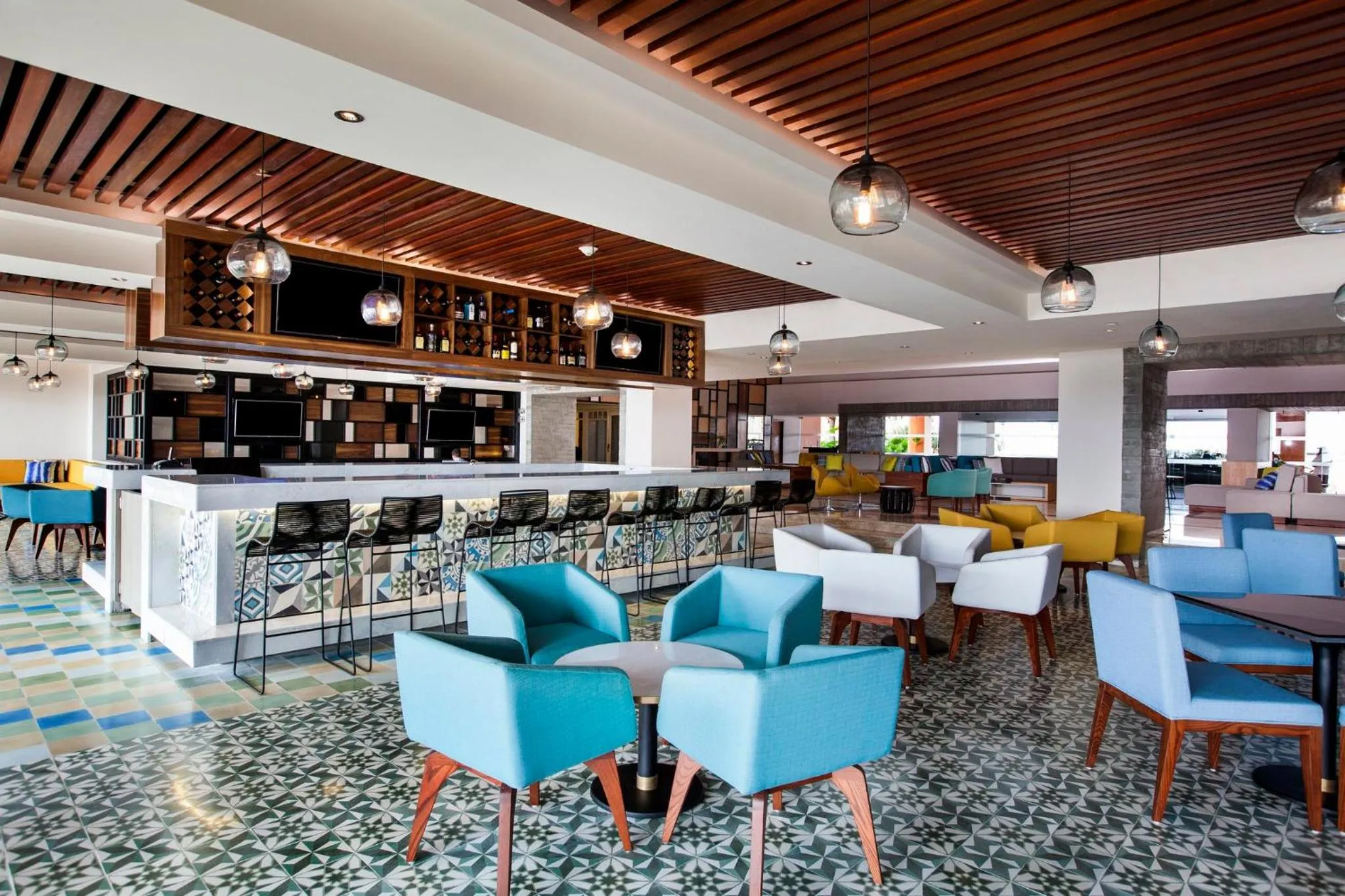 Lounge or bar in Grand Fiesta Americana Veracruz