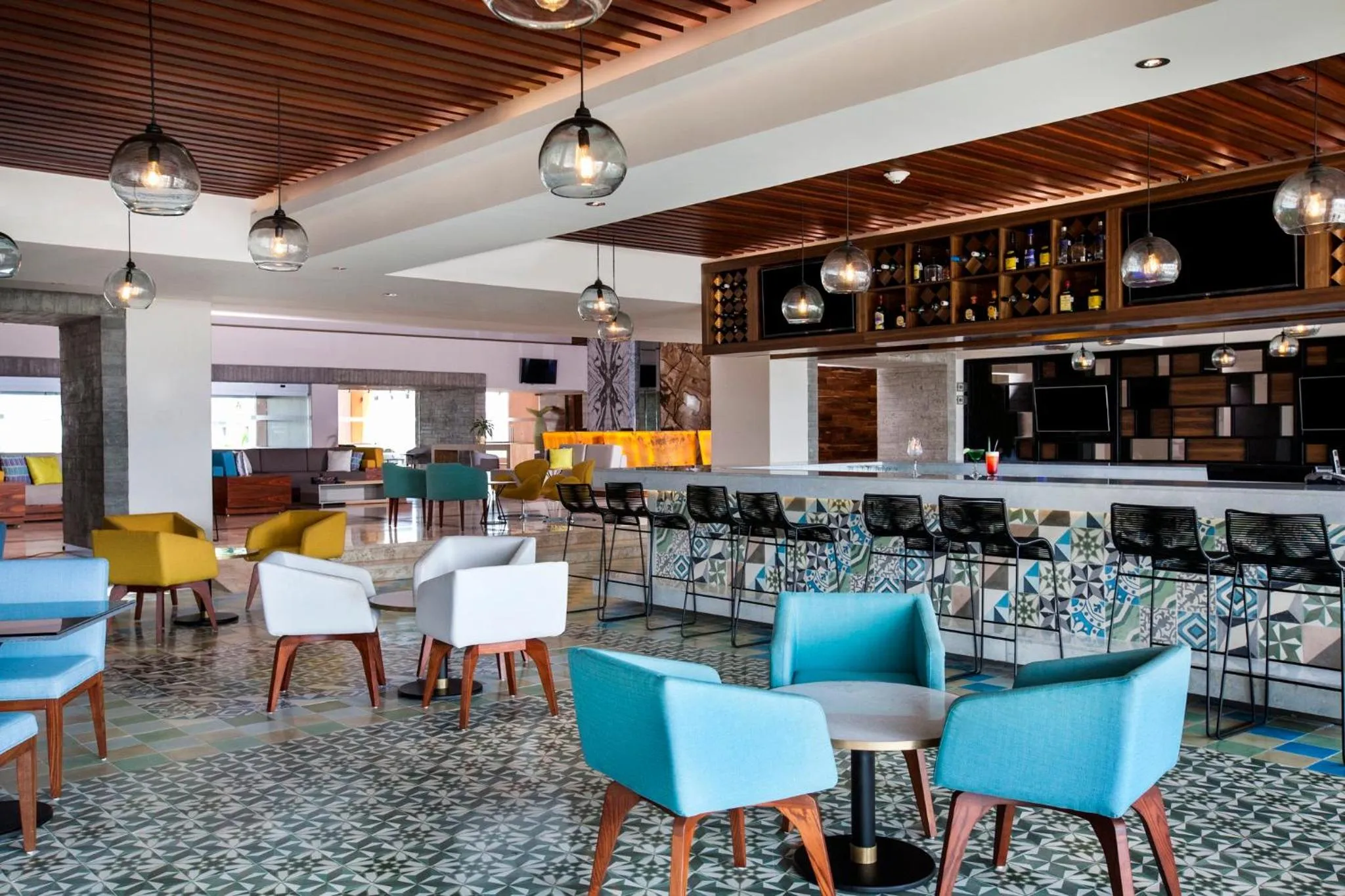 Lounge or bar in Grand Fiesta Americana Veracruz