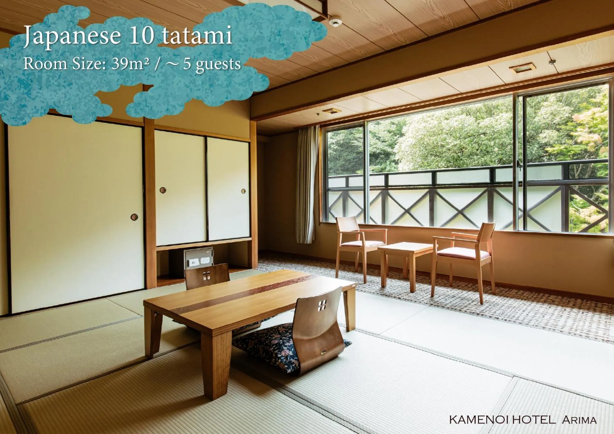 Photo of the whole room in KAMENOI HOTEL Arima