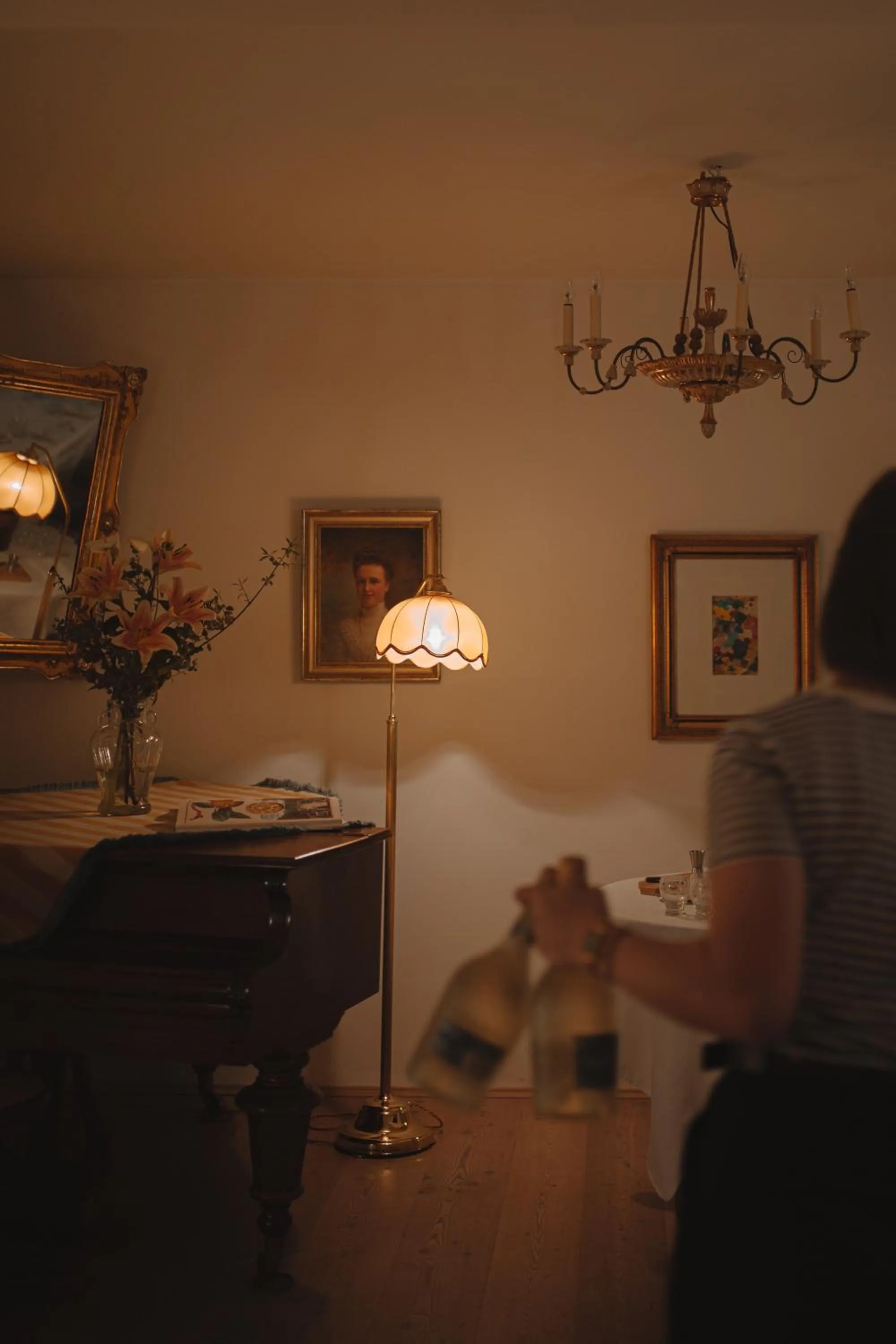 Decorative detail in Ottmanngut Suite and Breakfast