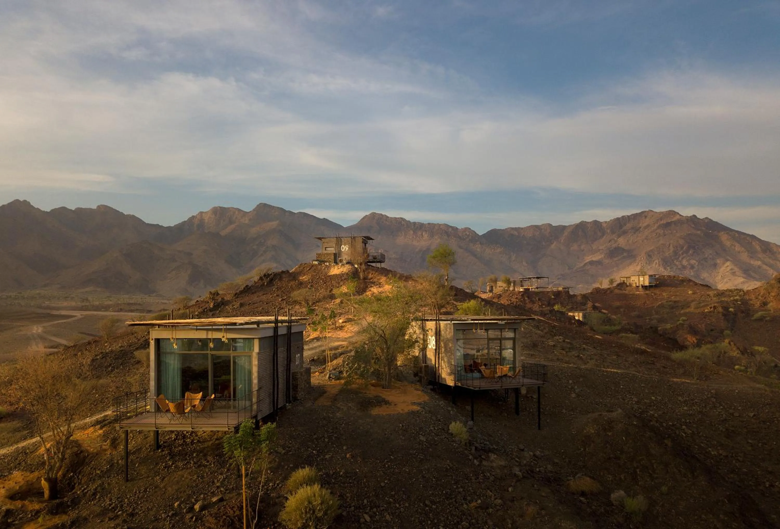 Property building in Hatta Resorts