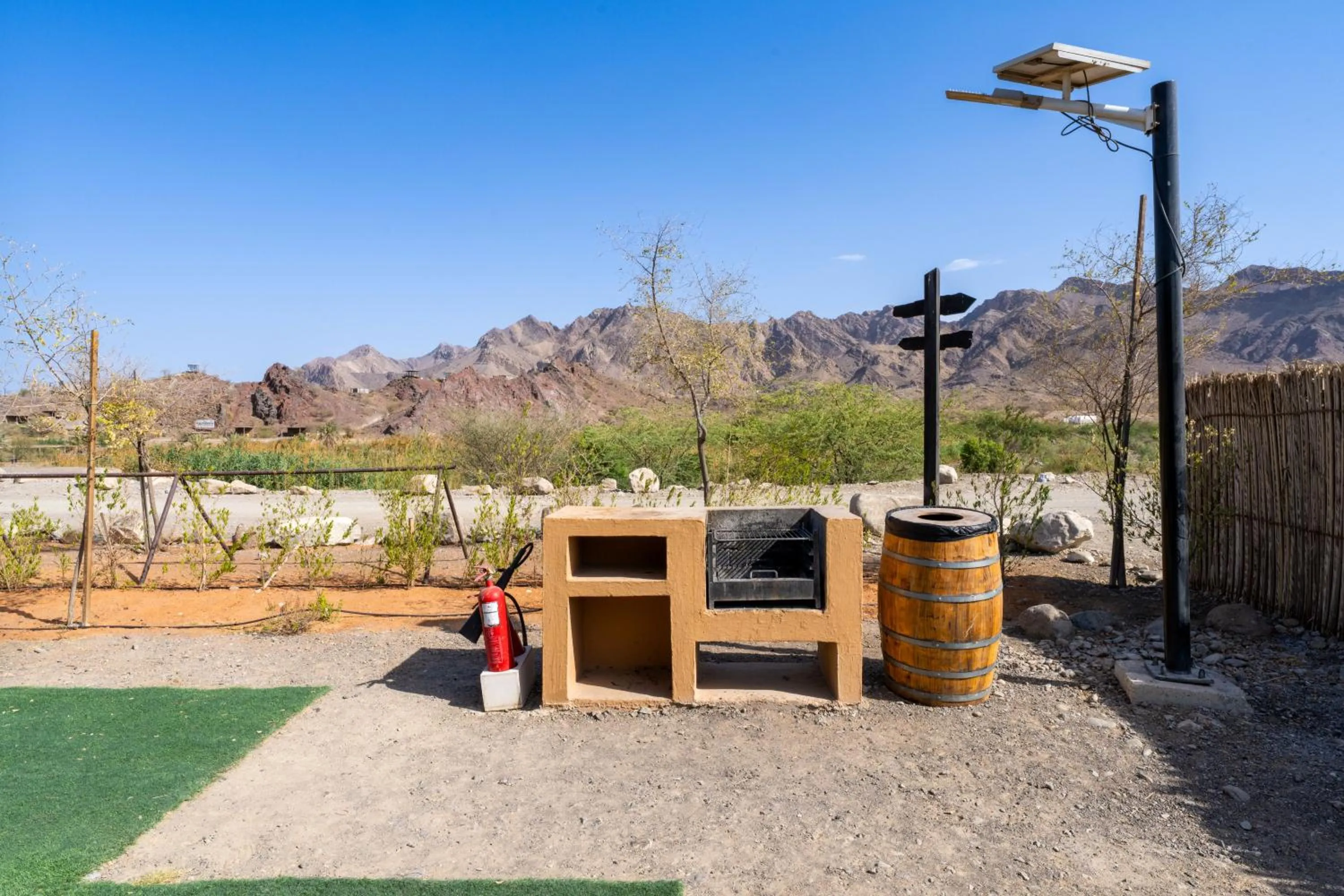 BBQ facilities in Hatta Resorts