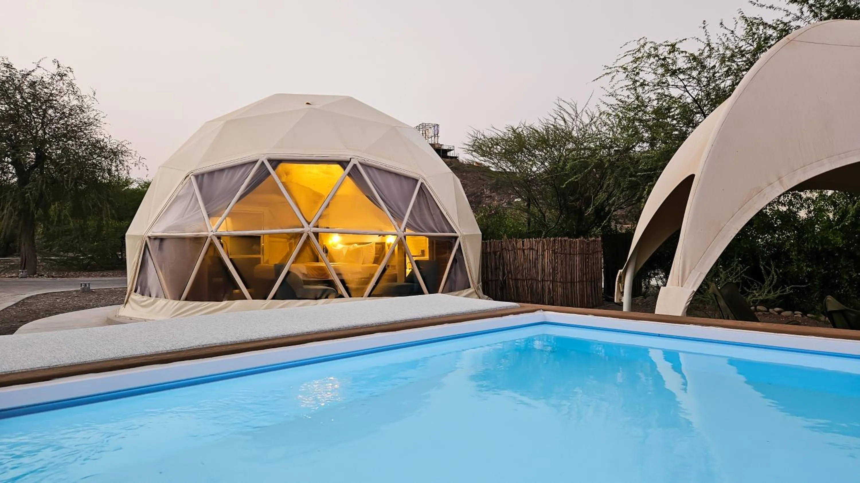 Swimming pool in Hatta Resorts