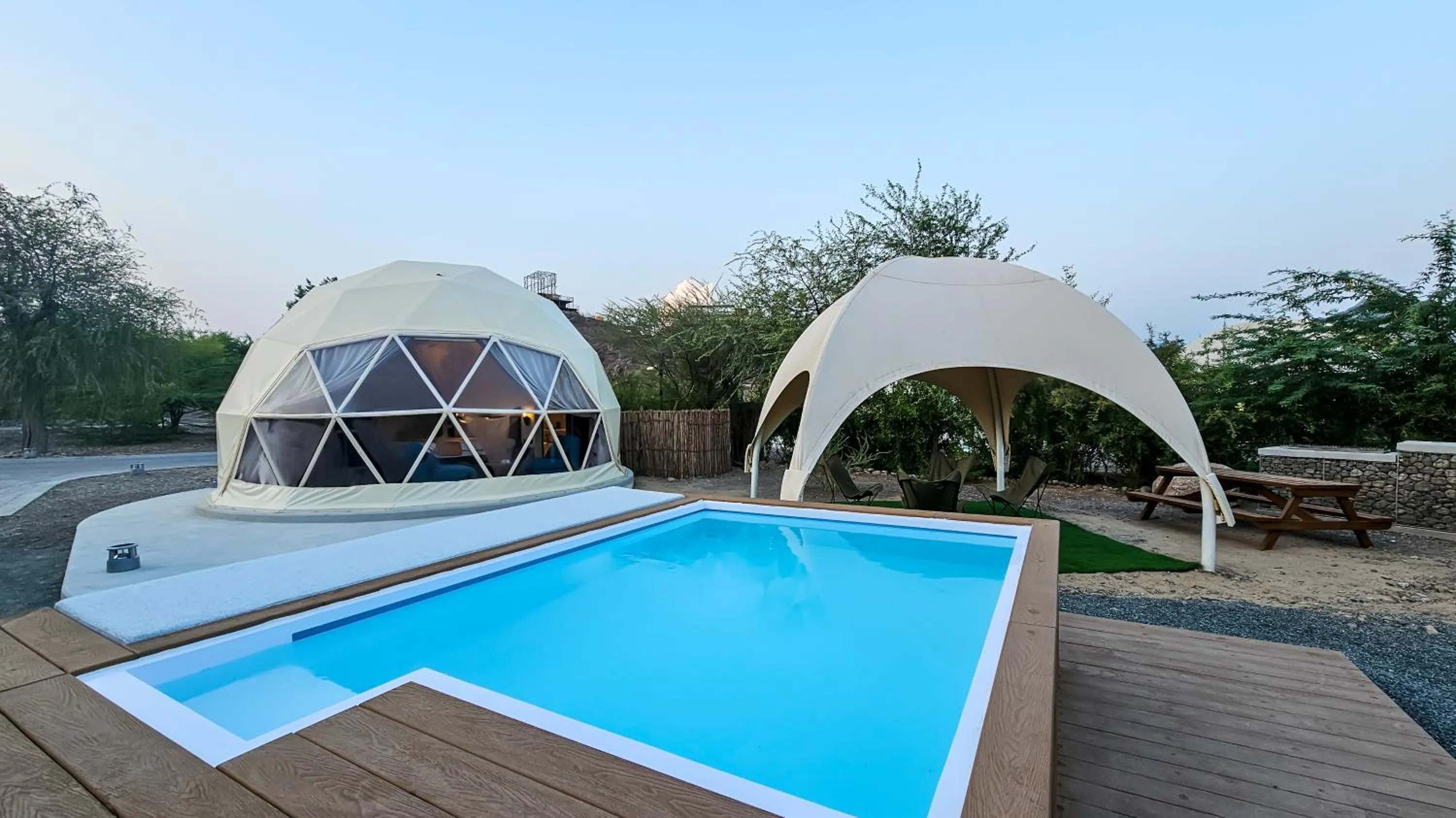 Patio in Hatta Resorts