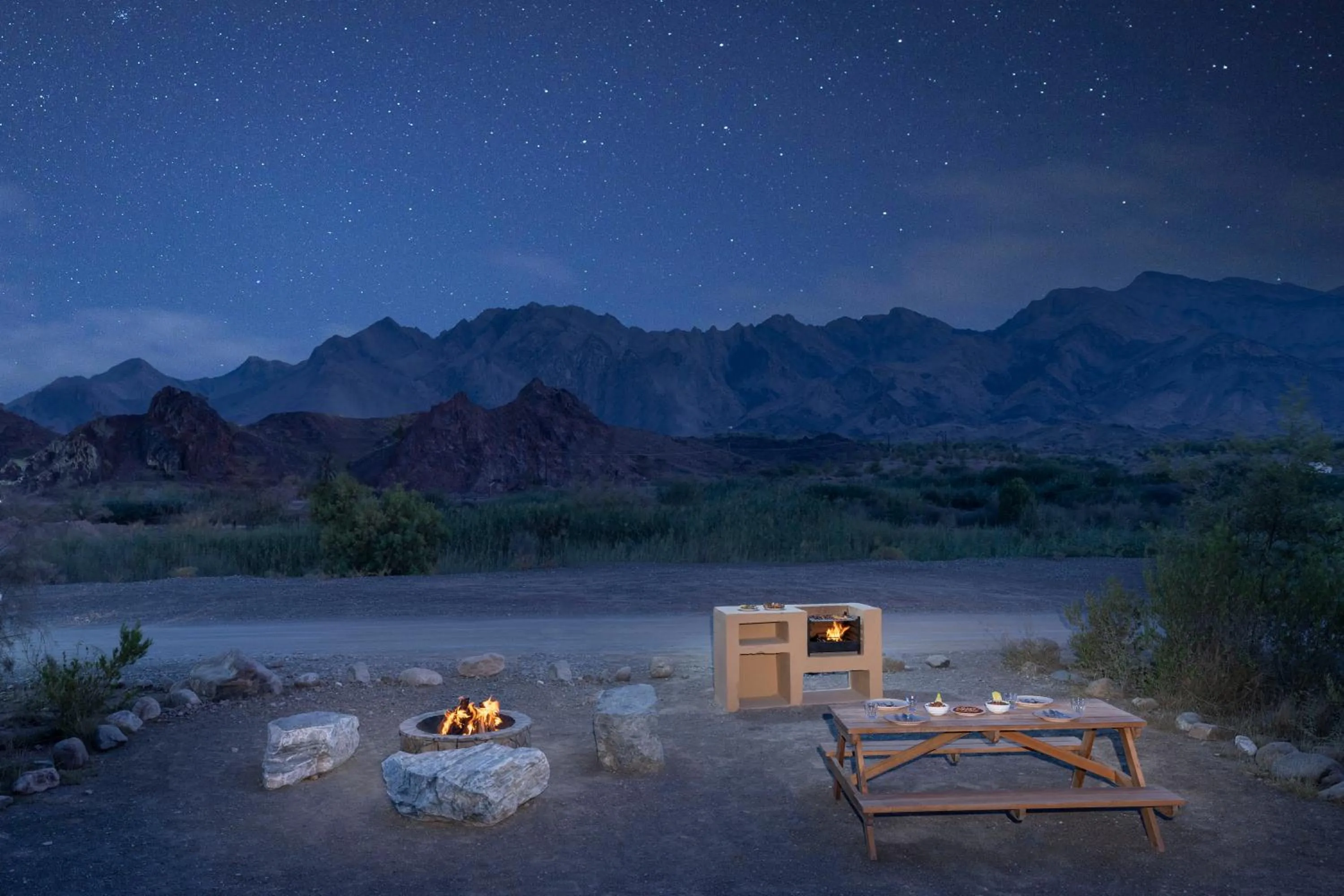 Natural landscape in Hatta Resorts