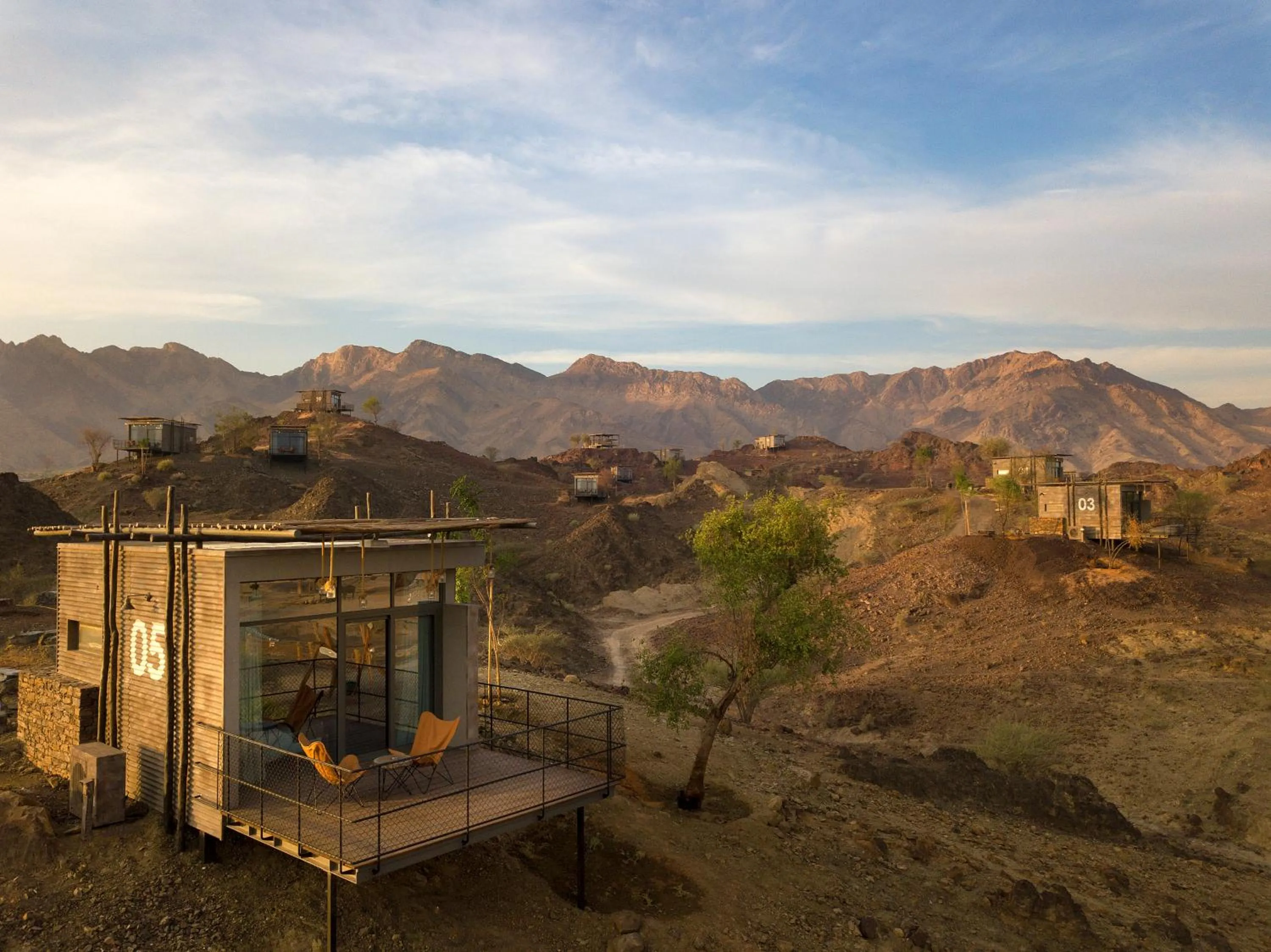 Property building in Hatta Resorts