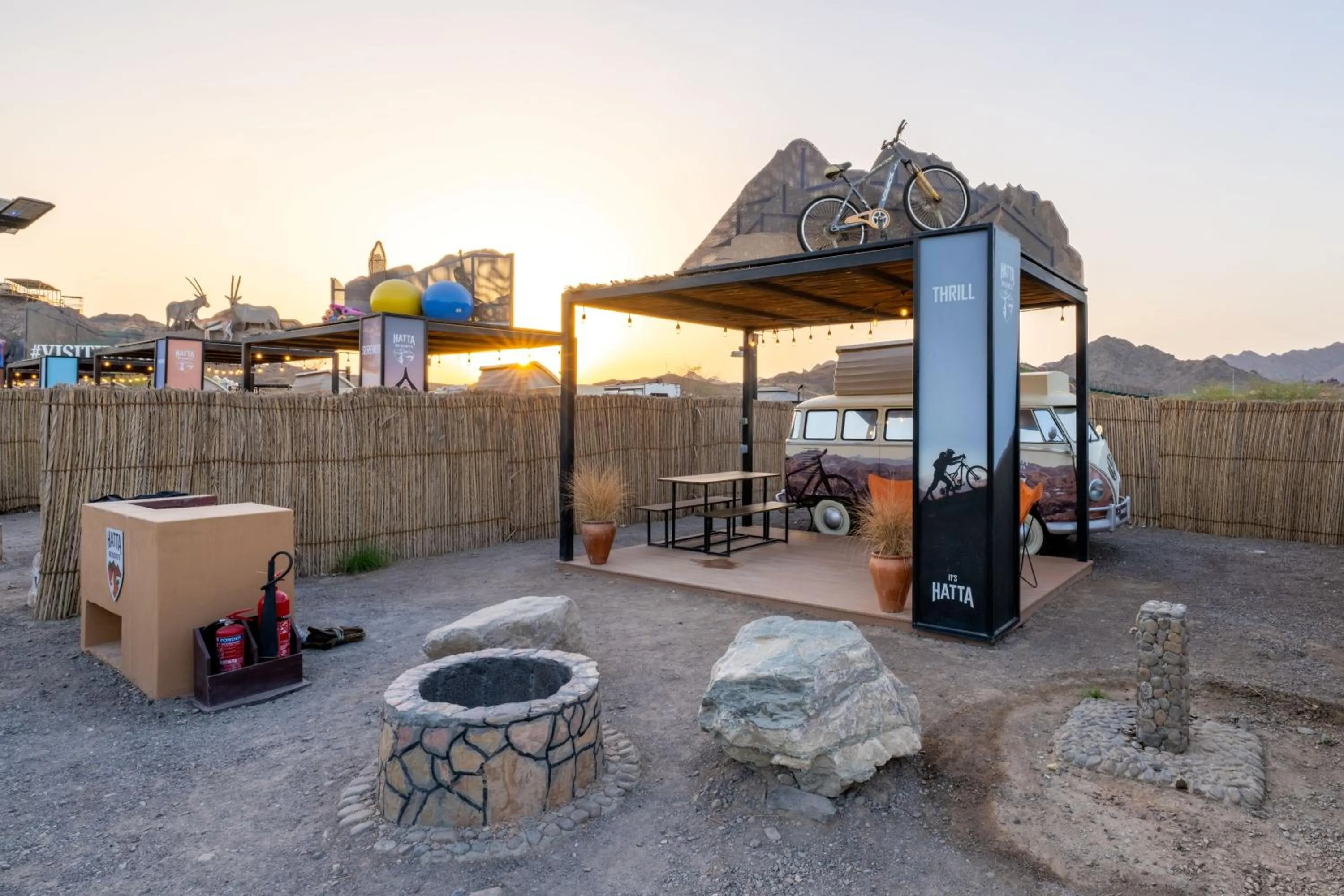BBQ facilities in Hatta Resorts