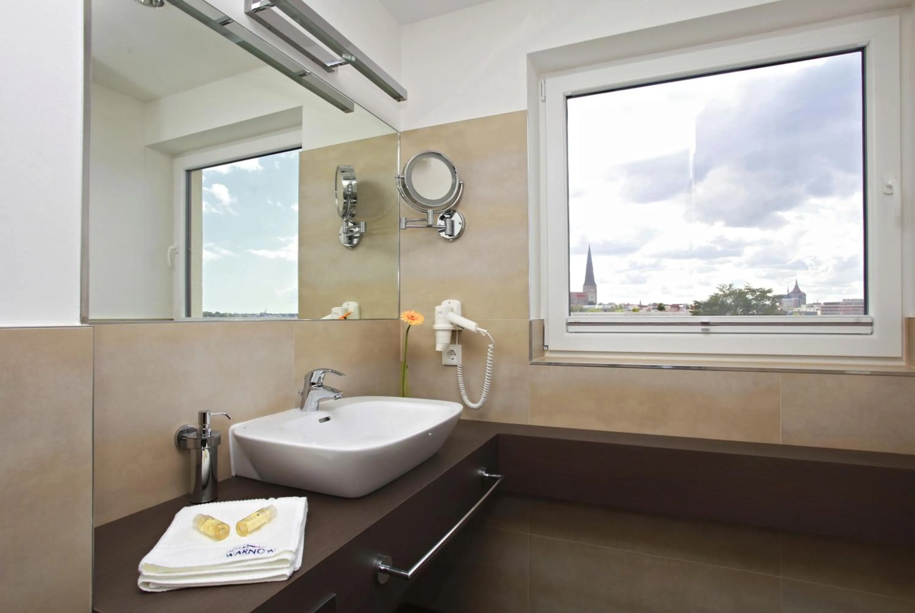 Bathroom in Hotel Warnow