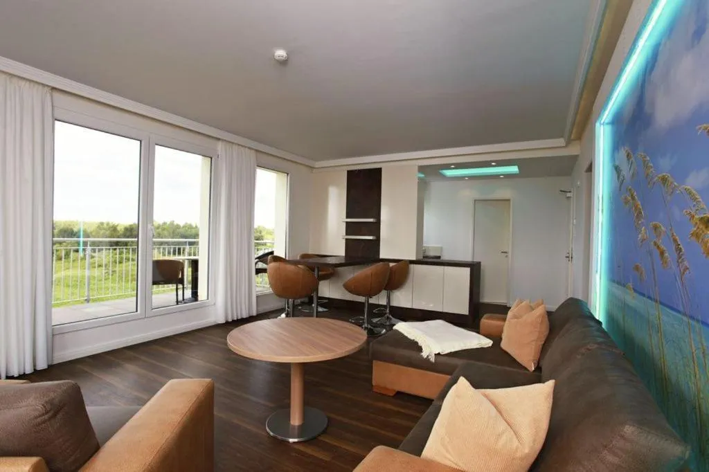 Seating area in Hotel Warnow