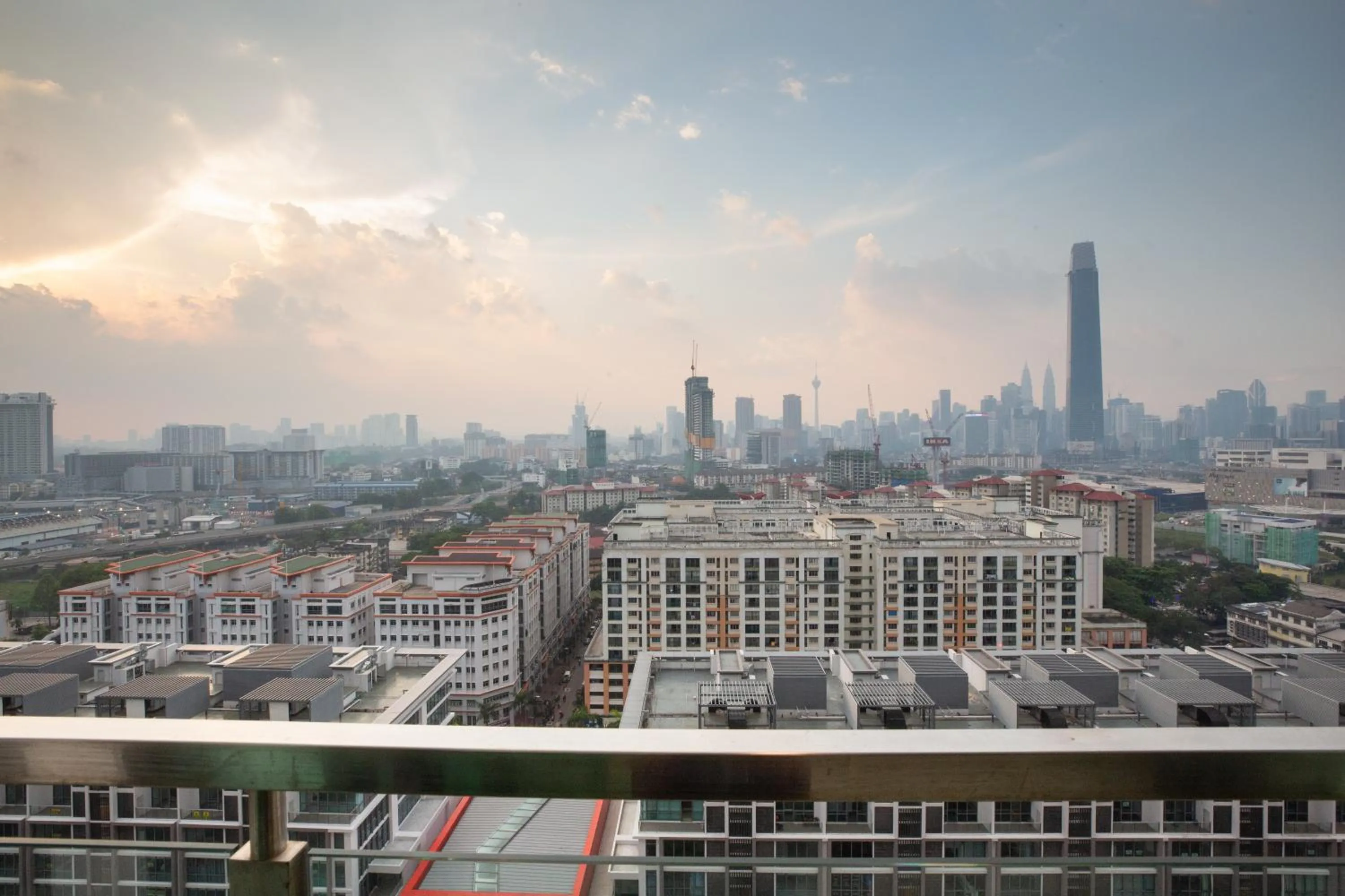 City view in Velocity KL By PSM Luxury Suites