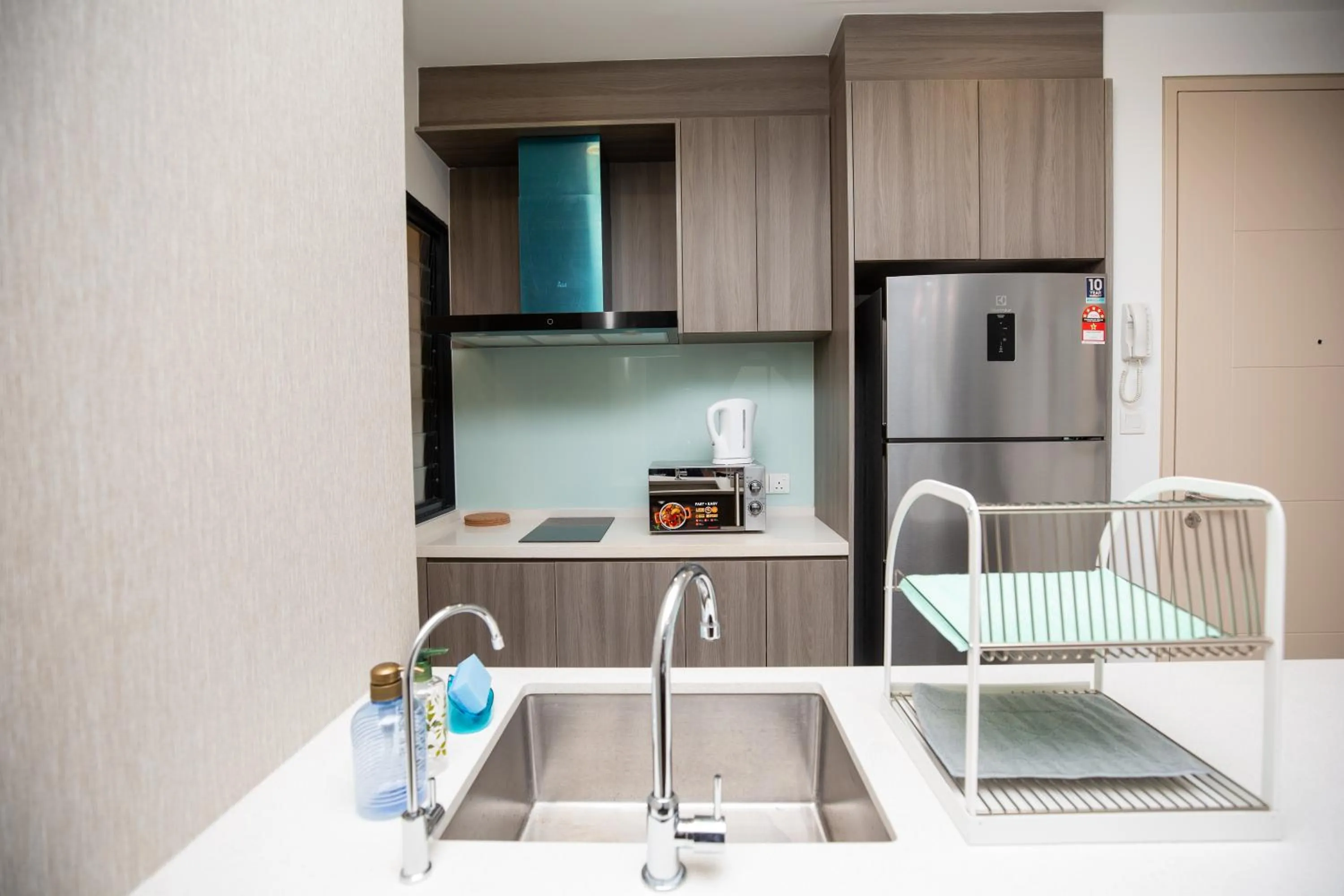 Kitchen or kitchenette in Velocity KL By PSM Luxury Suites